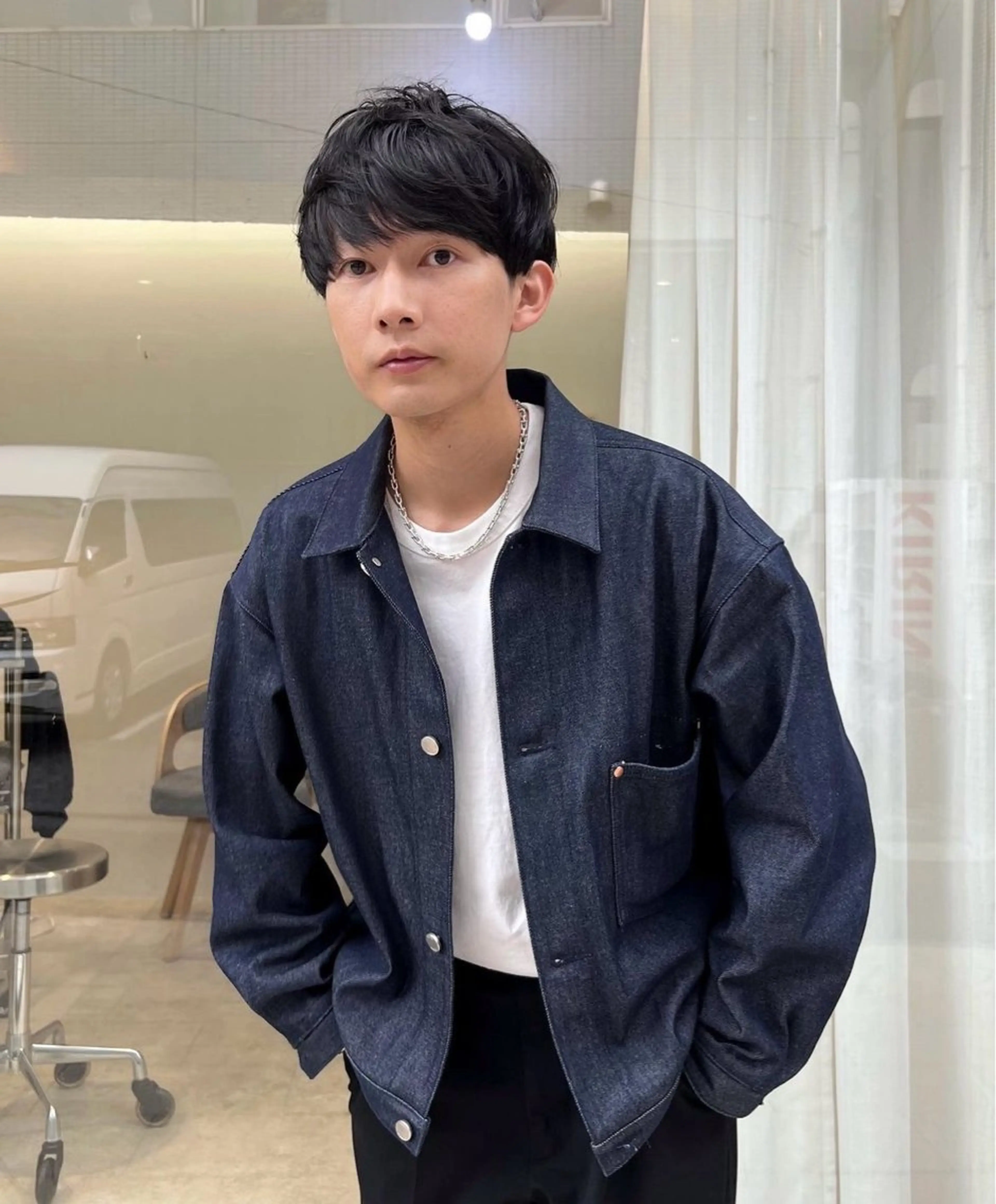 メンズ カット SCENE 髪質改善 シーンのヘアスタイル