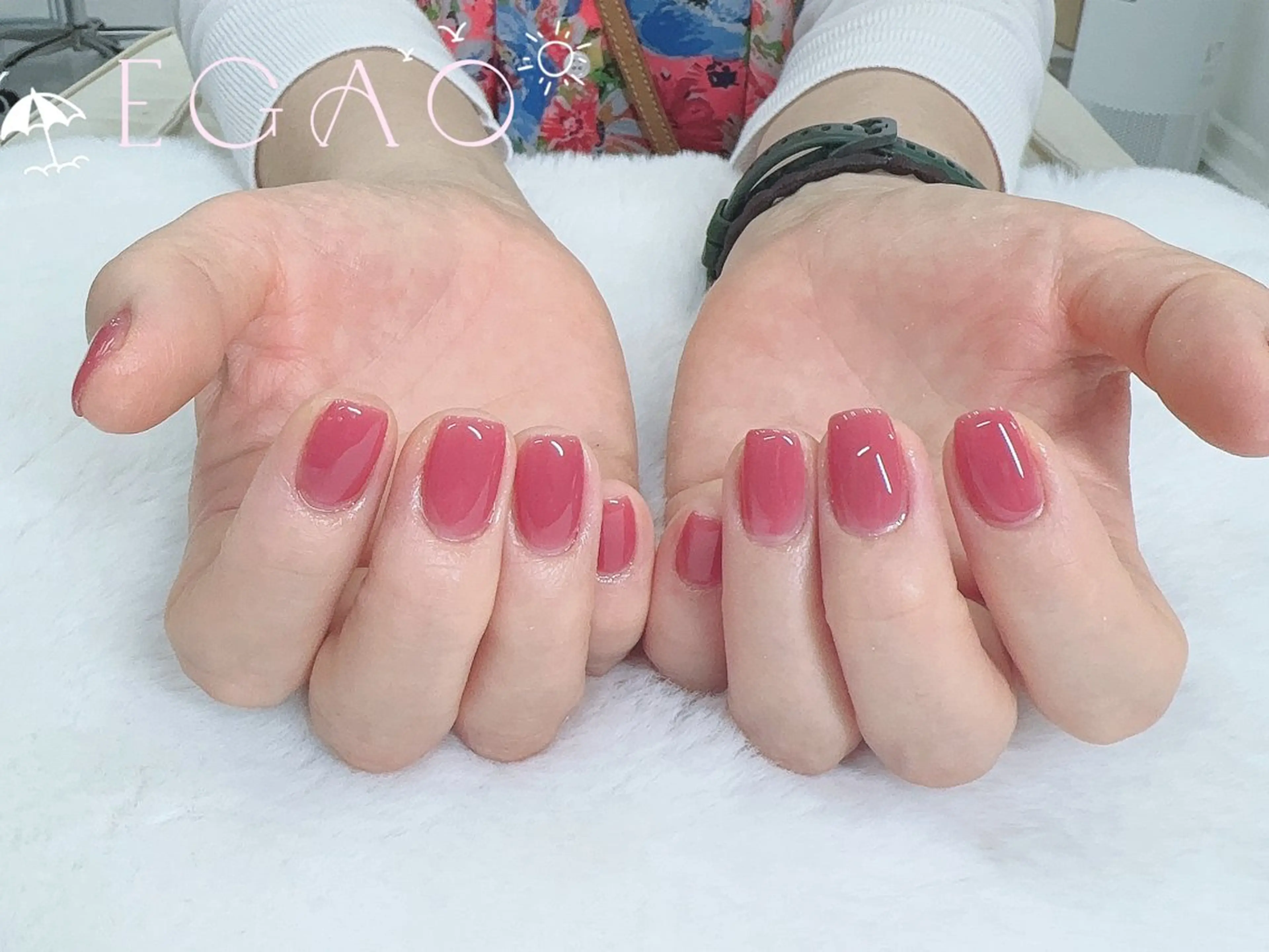 ネイル アートネイル フットネイル フレンチネイル ジェルネイル グラデーション ハンドネイル Egao Nail錦糸町店のネイルデザイン