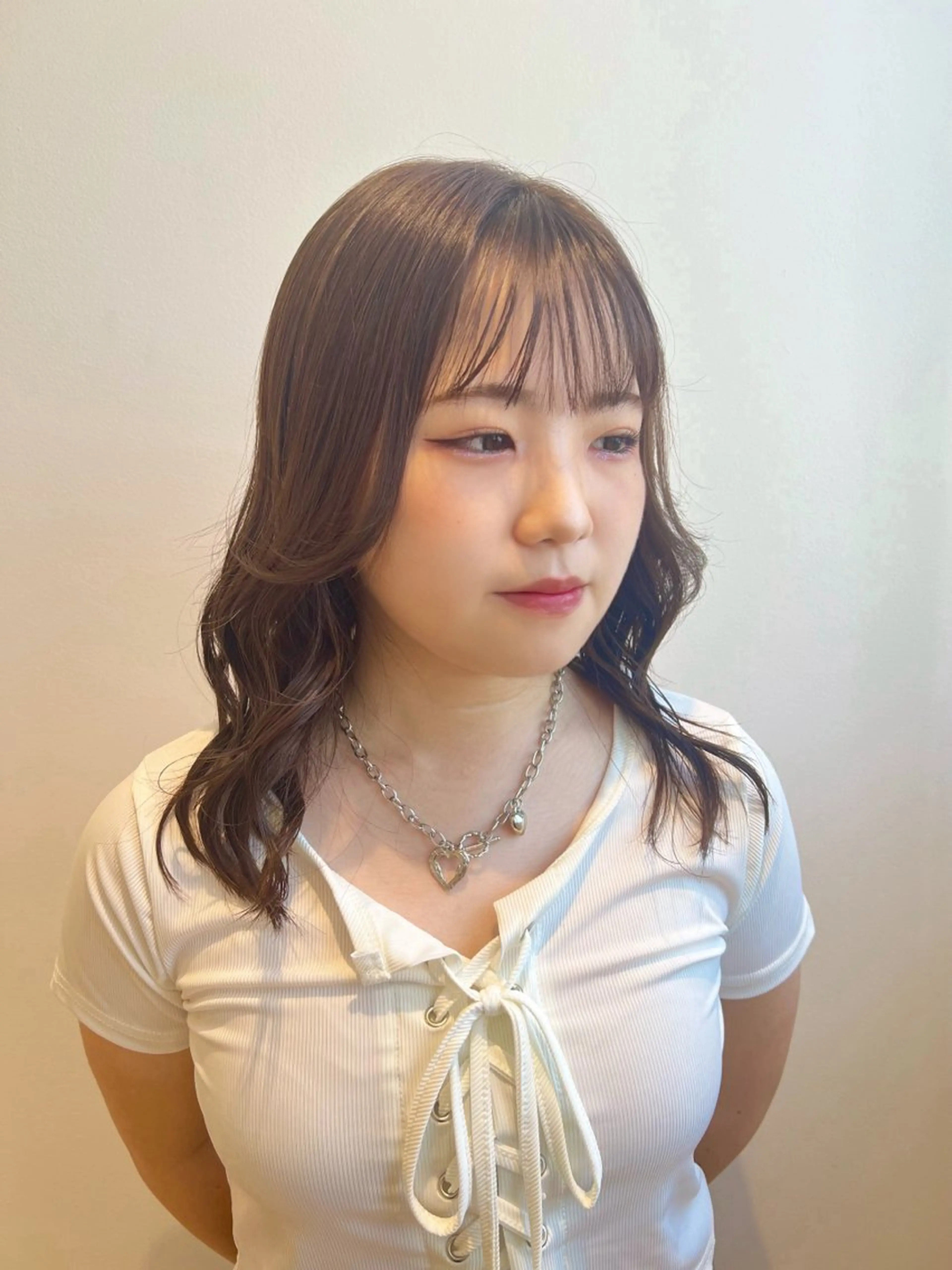 セミロング ボブ／ストレート🎀 harukaのヘアスタイル