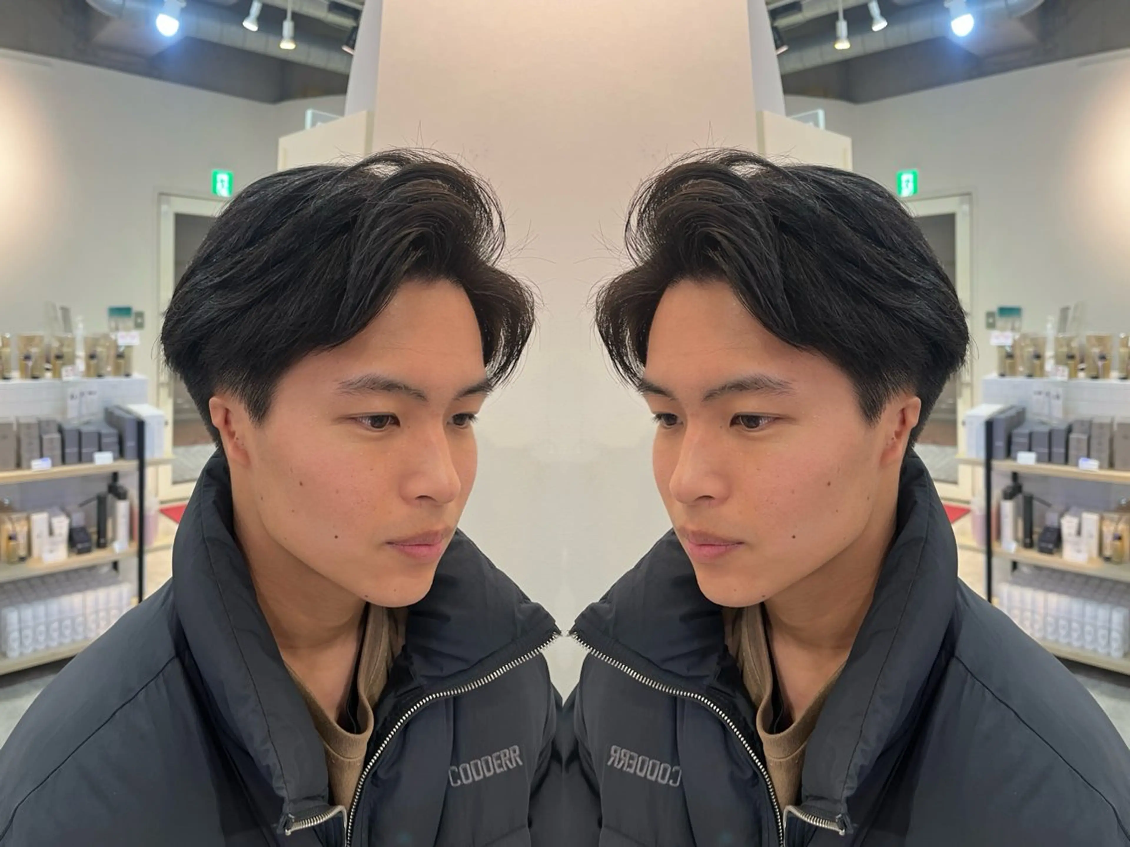 カラー パーマ メンズ 立川サラスト/ ku-ta🎟のヘアスタイル