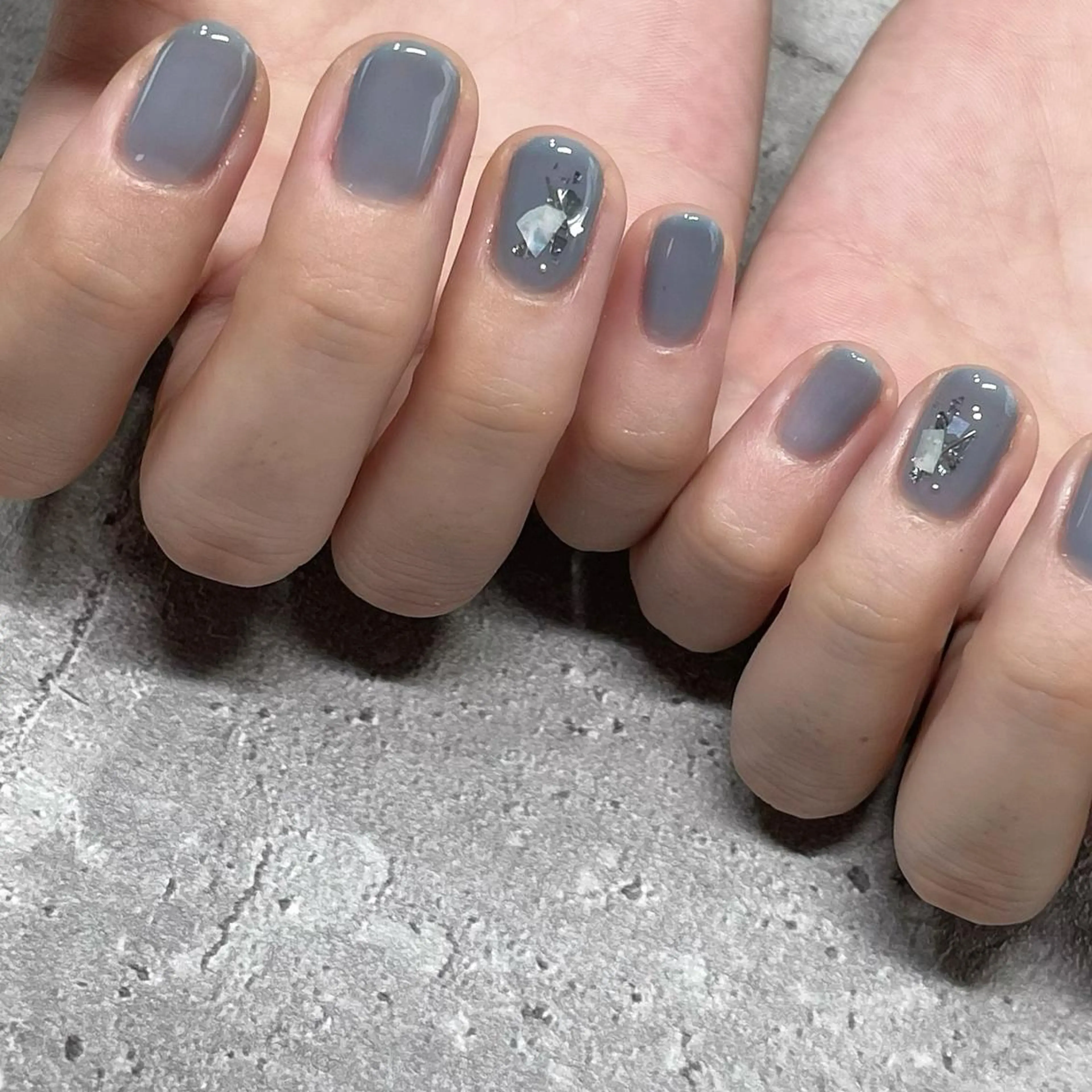 ネイル ジェルネイル シンプルネイル 東 千夏のネイルデザイン