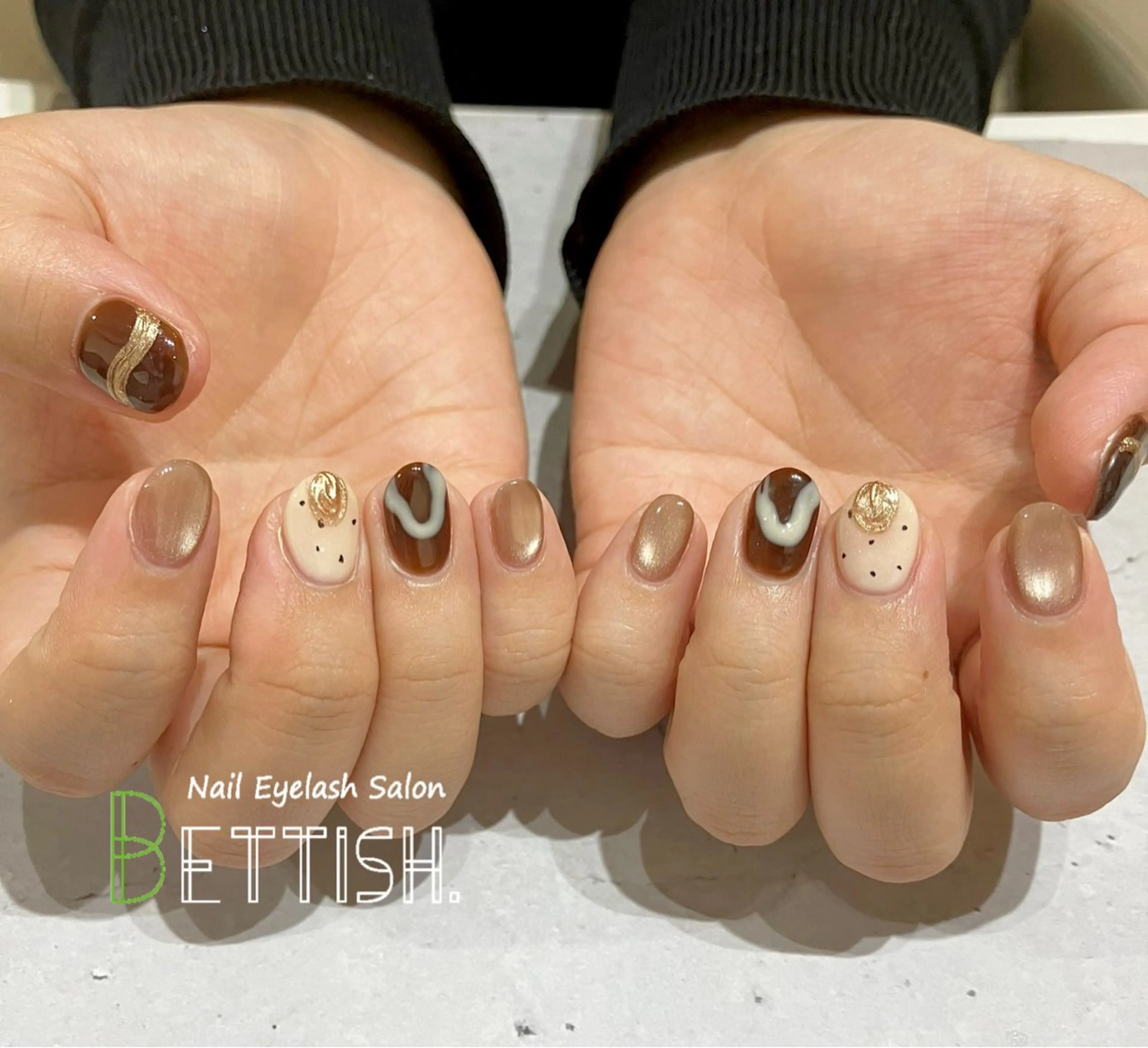 ネイル バレンタイン ハンドネイル BETTISH. KUMIKO☺︎︎のネイルデザイン