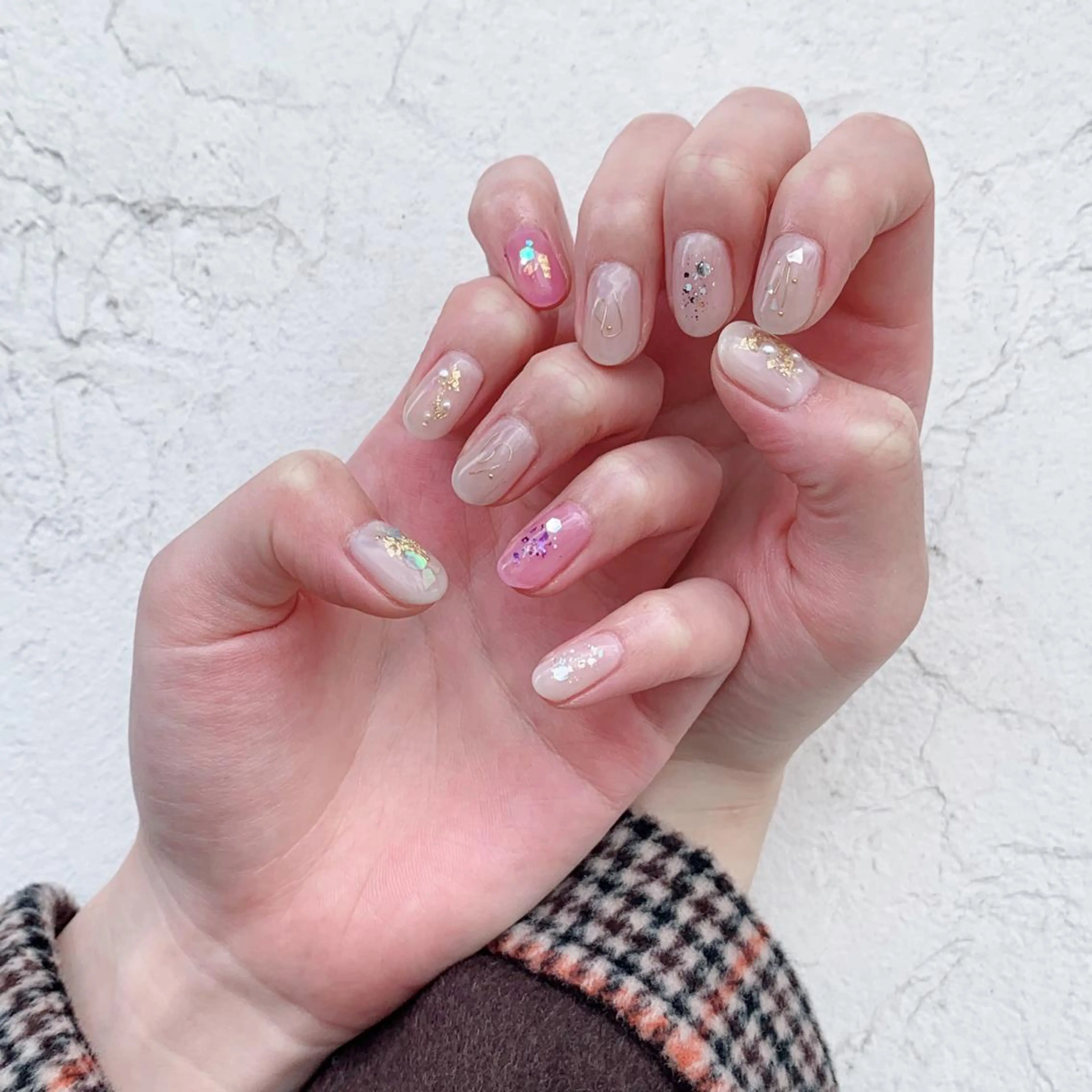 ネイル ハンドネイル にしぐち はるかのネイルデザイン