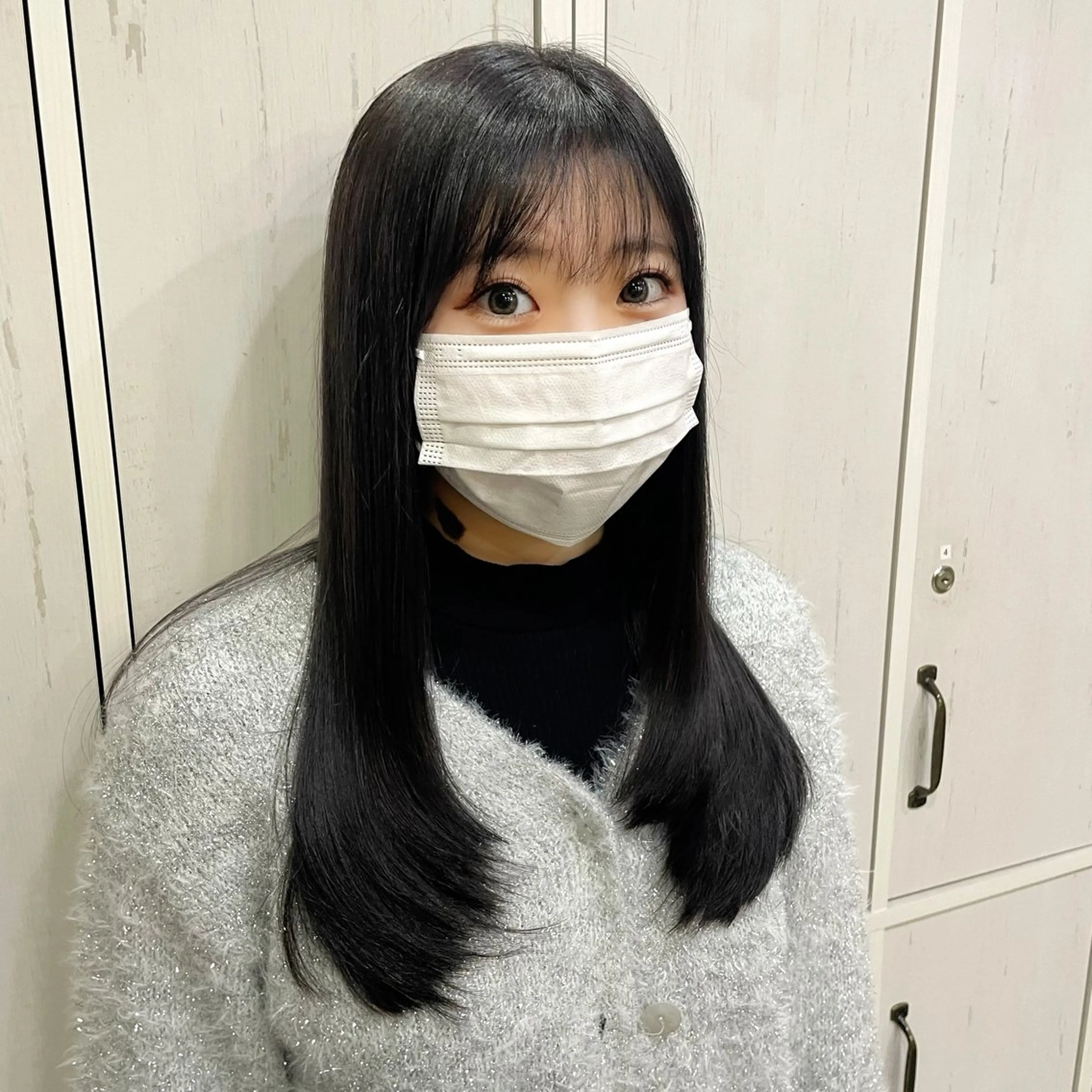 ロング 池田 優那のヘアスタイル