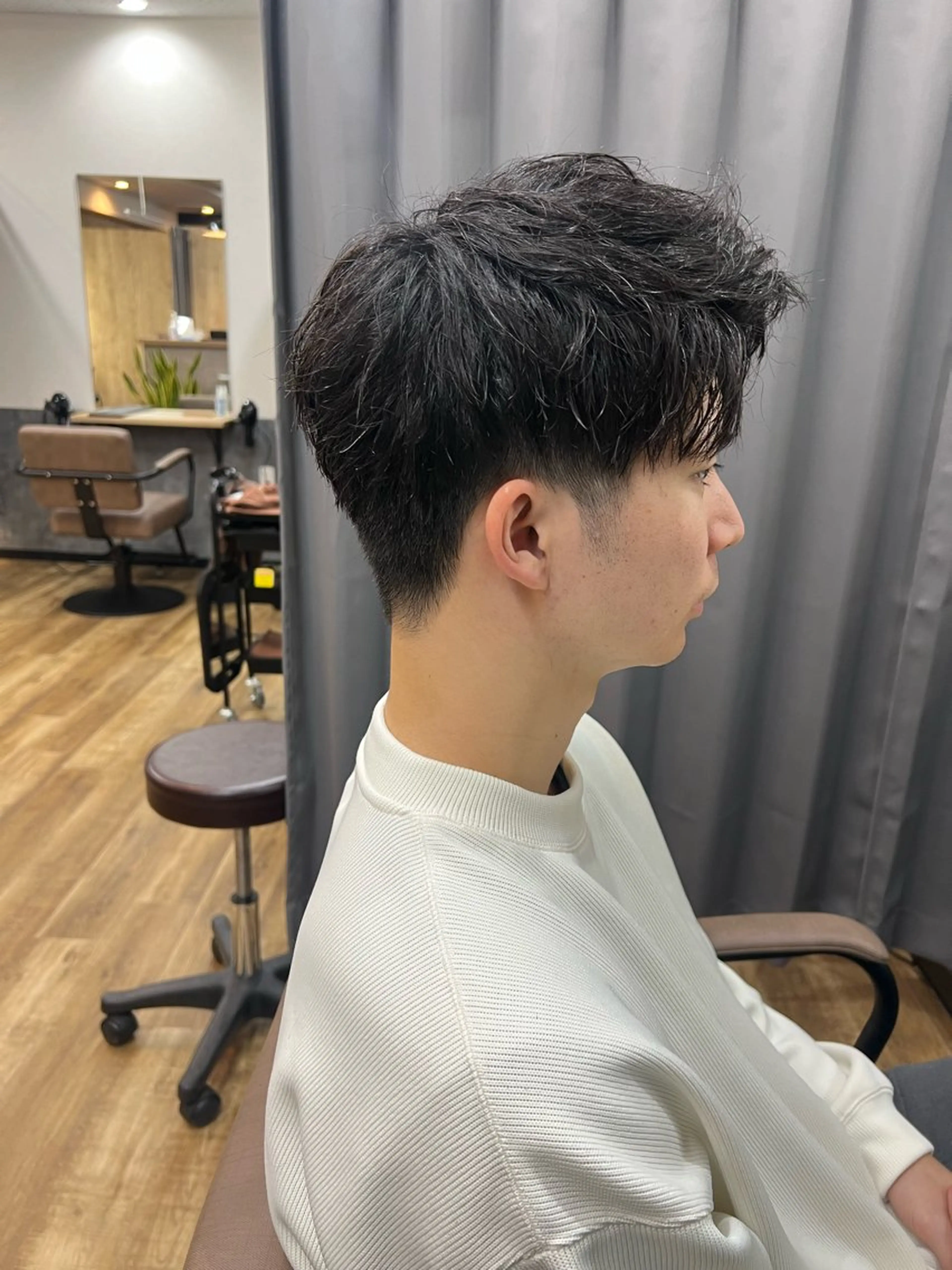 メンズ 登 愛のヘアスタイル