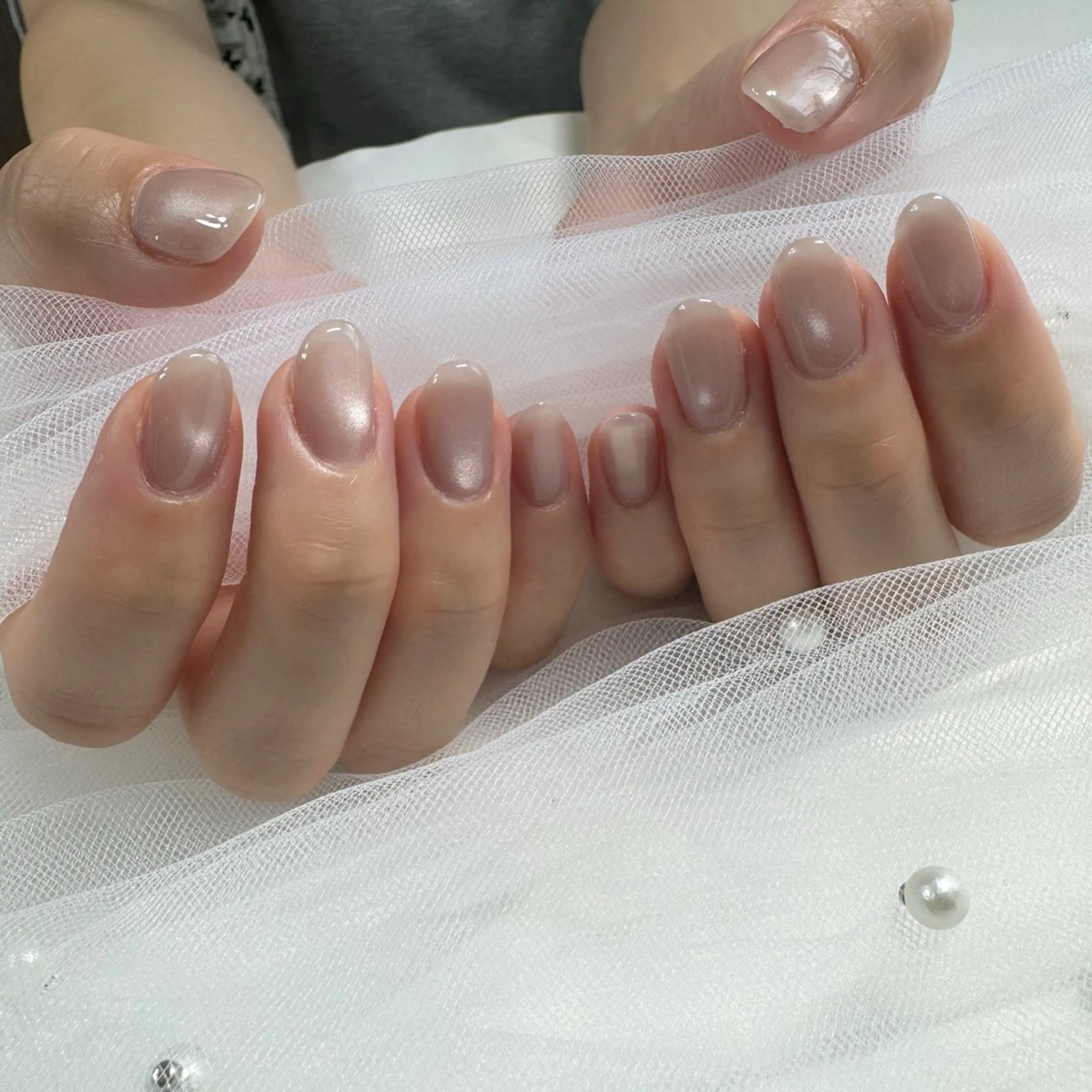 ネイル ジェルネイル シンプルネイル 東 千夏のネイルデザイン