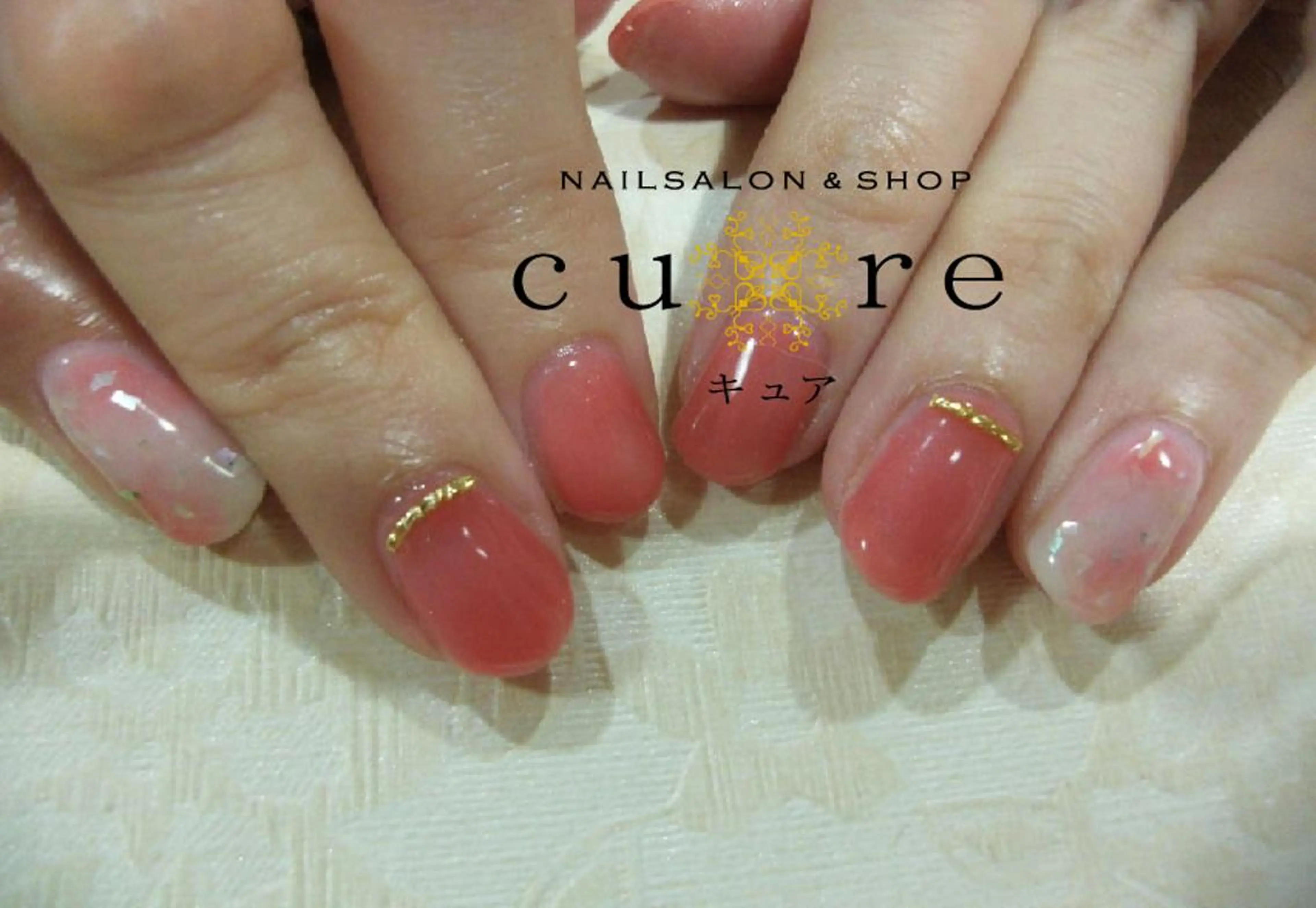 ミディアム ネイル ネイルサロン Cureのネイルデザイン