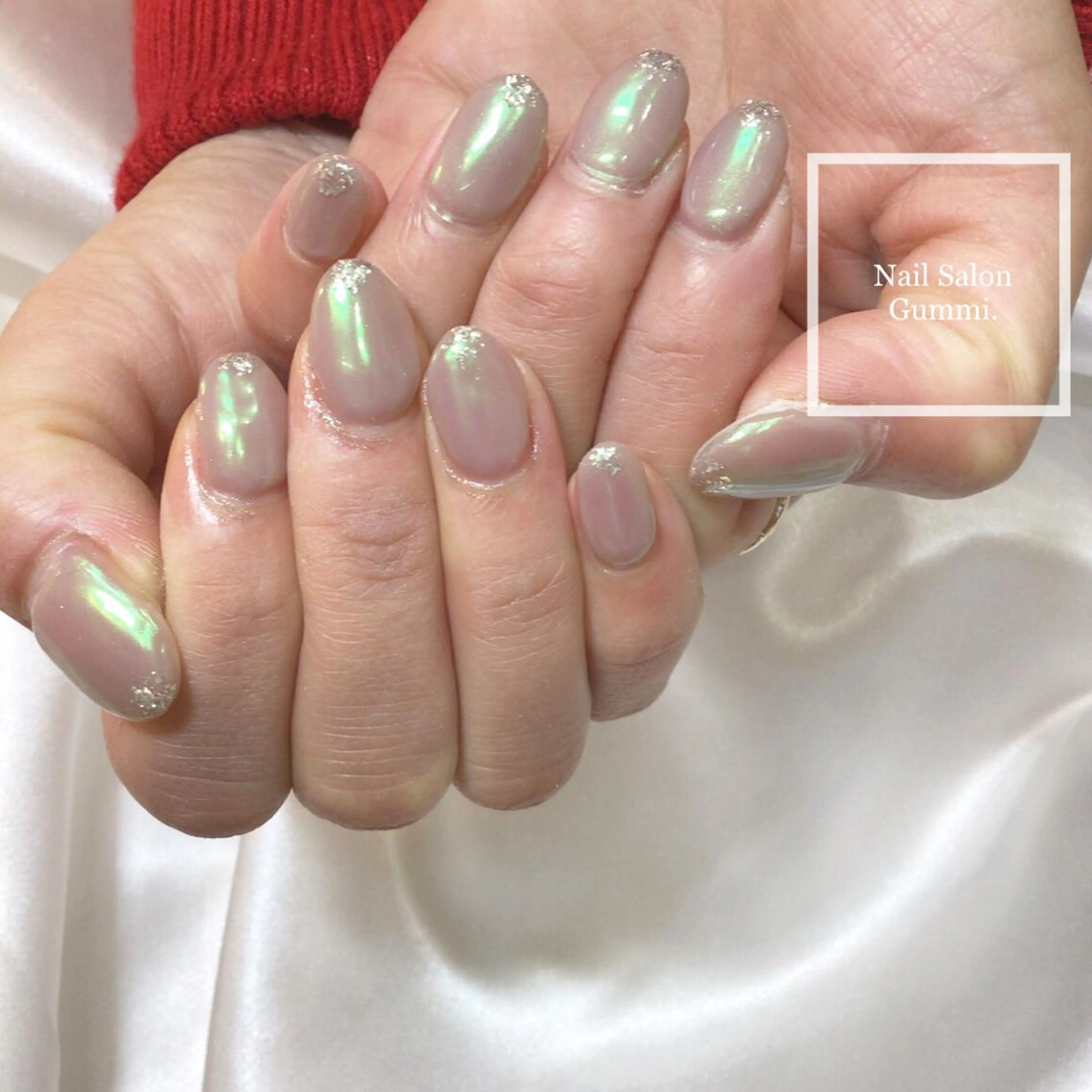 ネイル オーロラネイル Nail Salon Gummi.のネイルデザイン