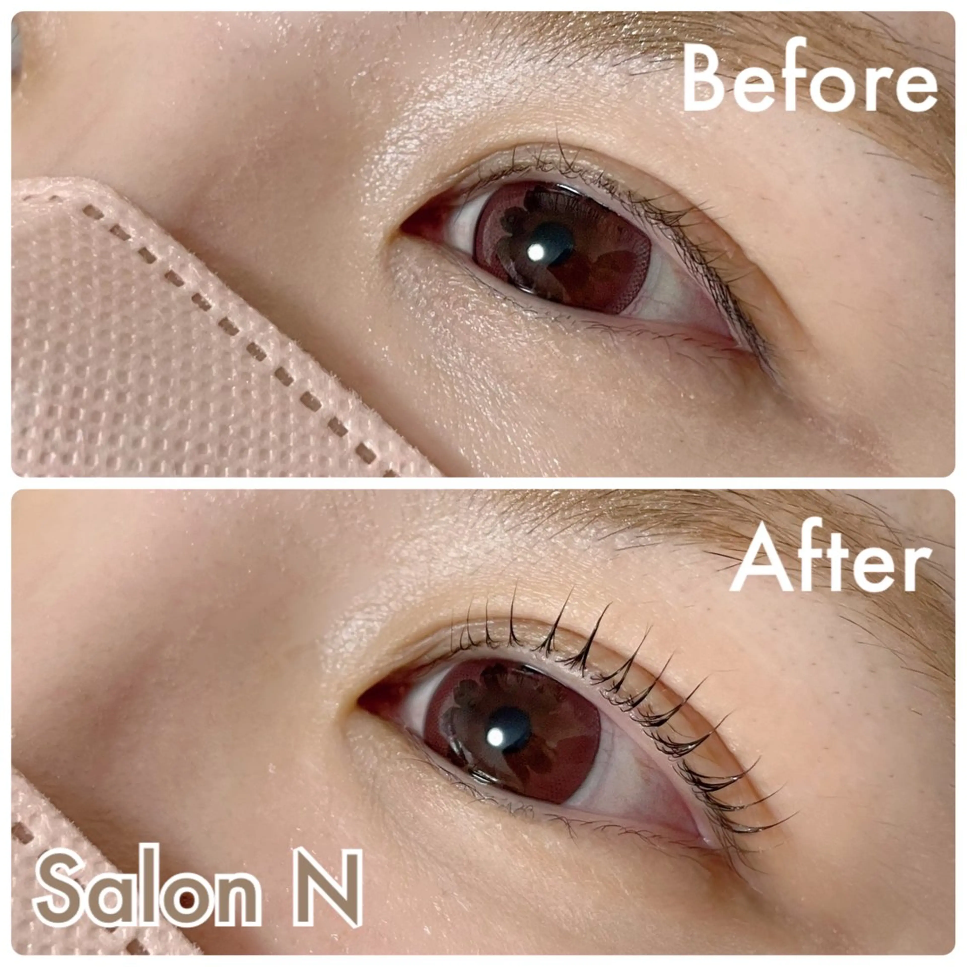 マツエク・マツパ まつげパーマ 一重×まつ毛パーマ Lash  Lift Salon Nのマツエク・マツパデザイン