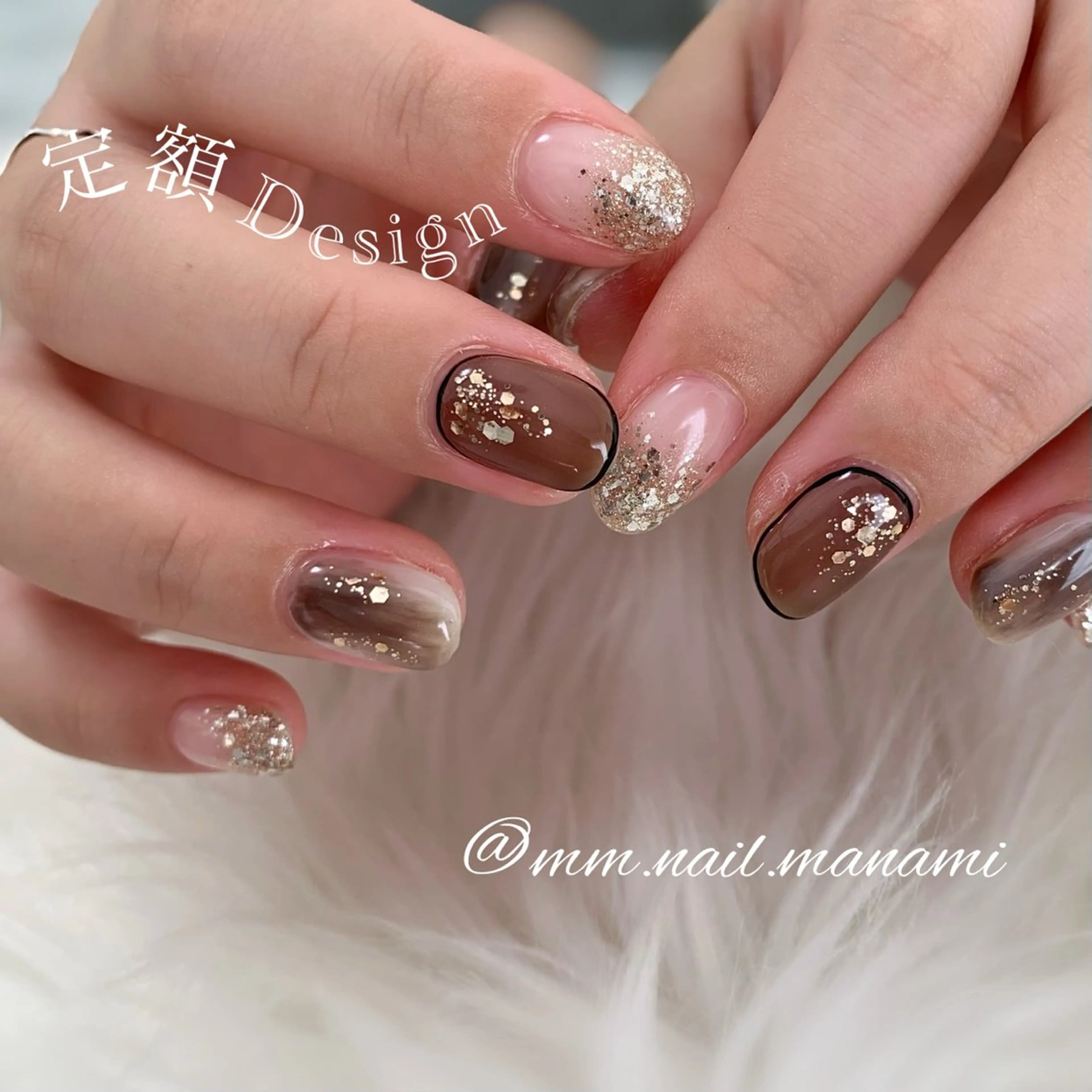 ネイル 'mm  (ミリ) ＭＡＮＡＭＩのネイルデザイン