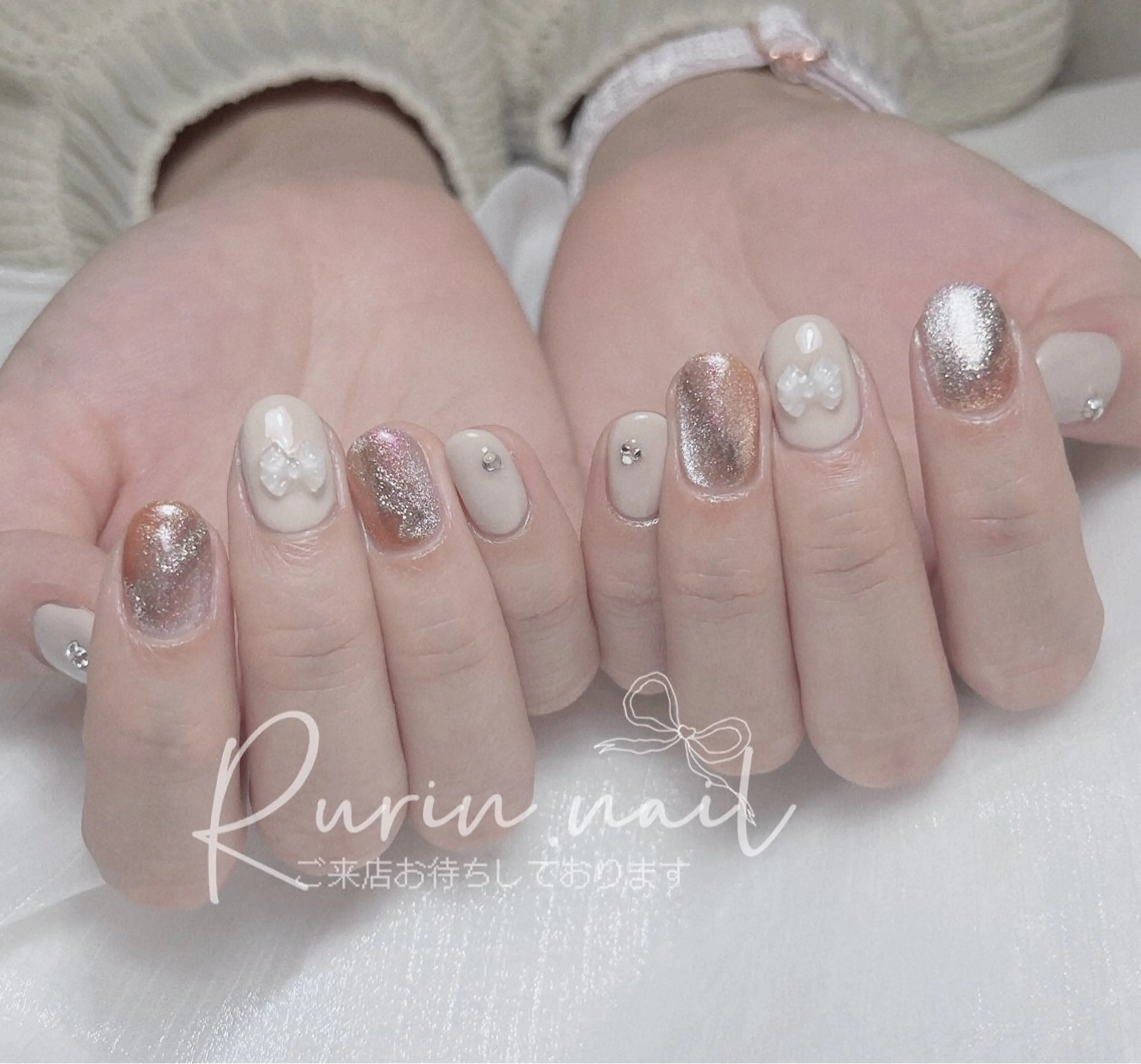 ネイル ハンドネイル ルリン サロン💅のネイルデザイン