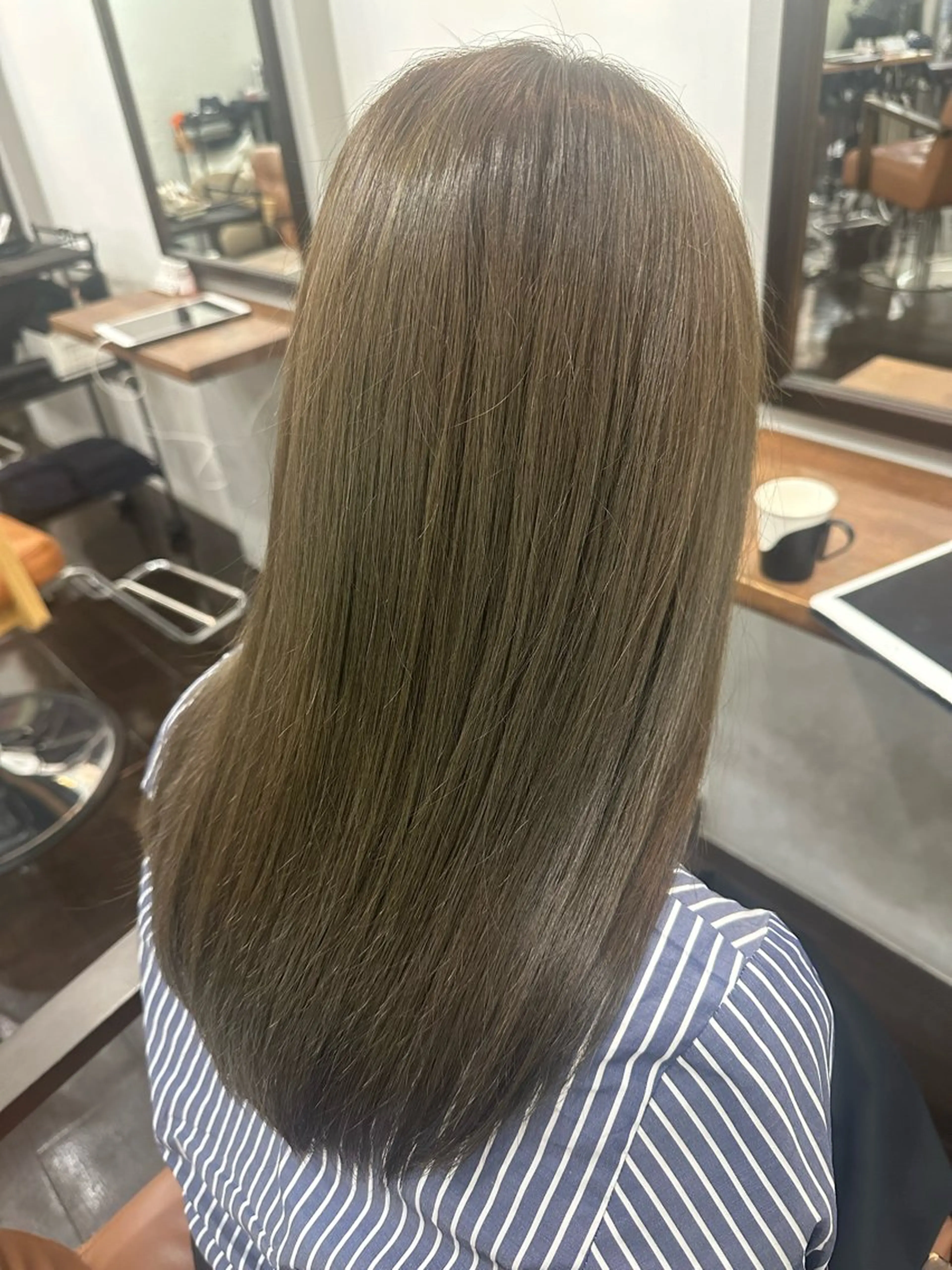 カラー 名駅/艶カラー/原田 永遠のヘアスタイル