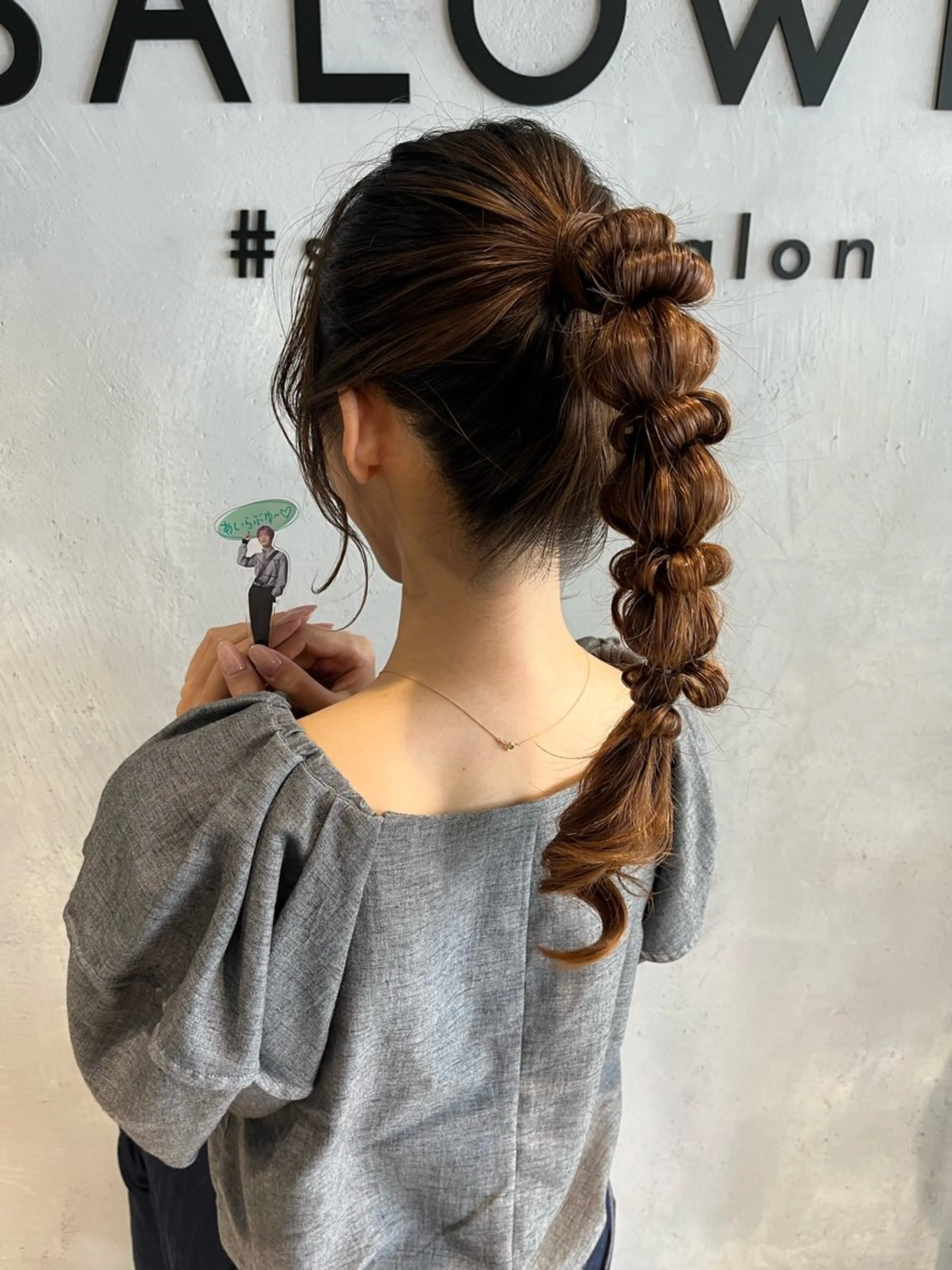 ロング ヘアアレンジ ロング 玉ねぎヘアー カット ヘアセット yukimi .のヘアスタイル