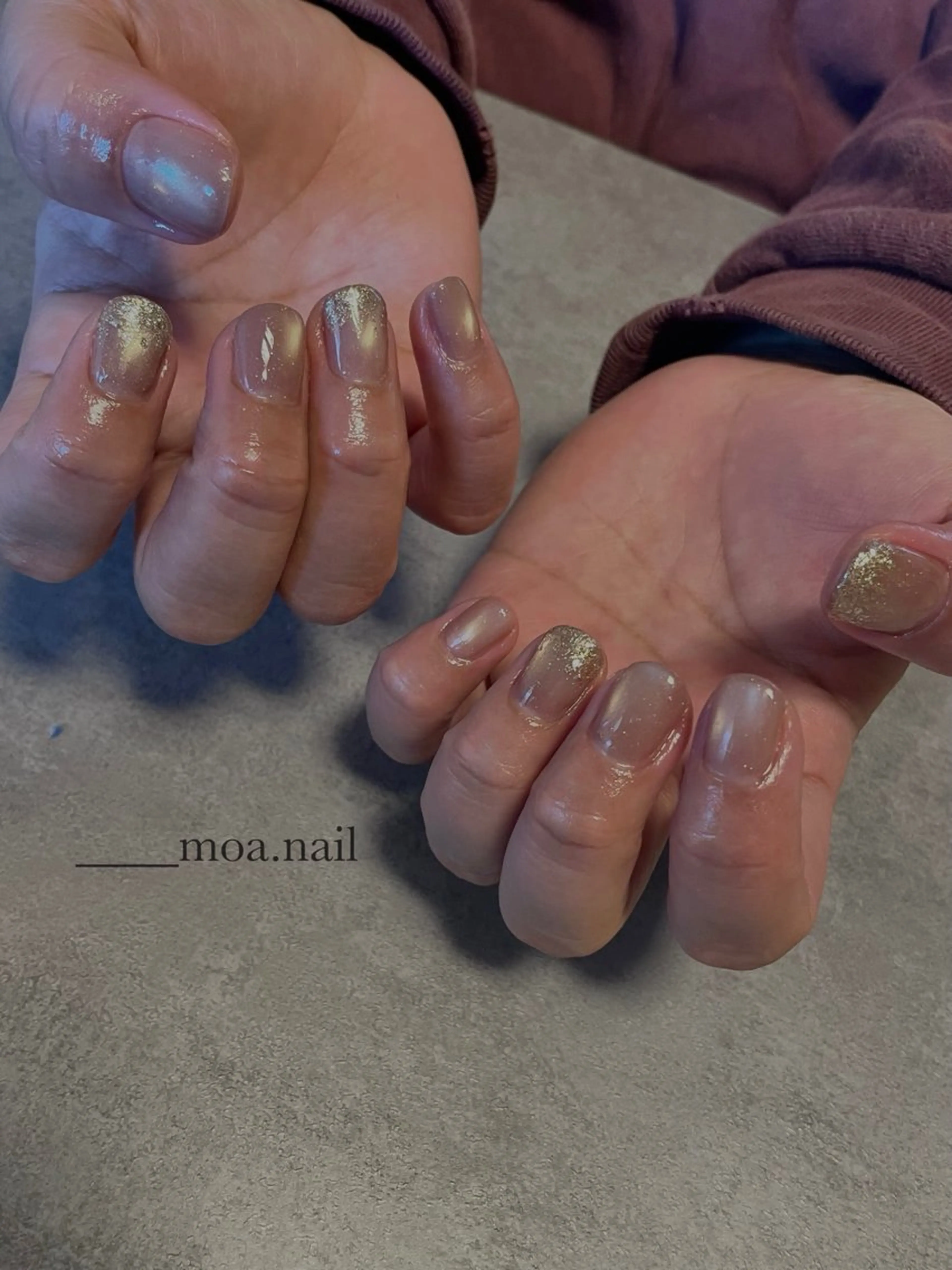 ネイル マグネットネイル moa.nail risaのネイルデザイン