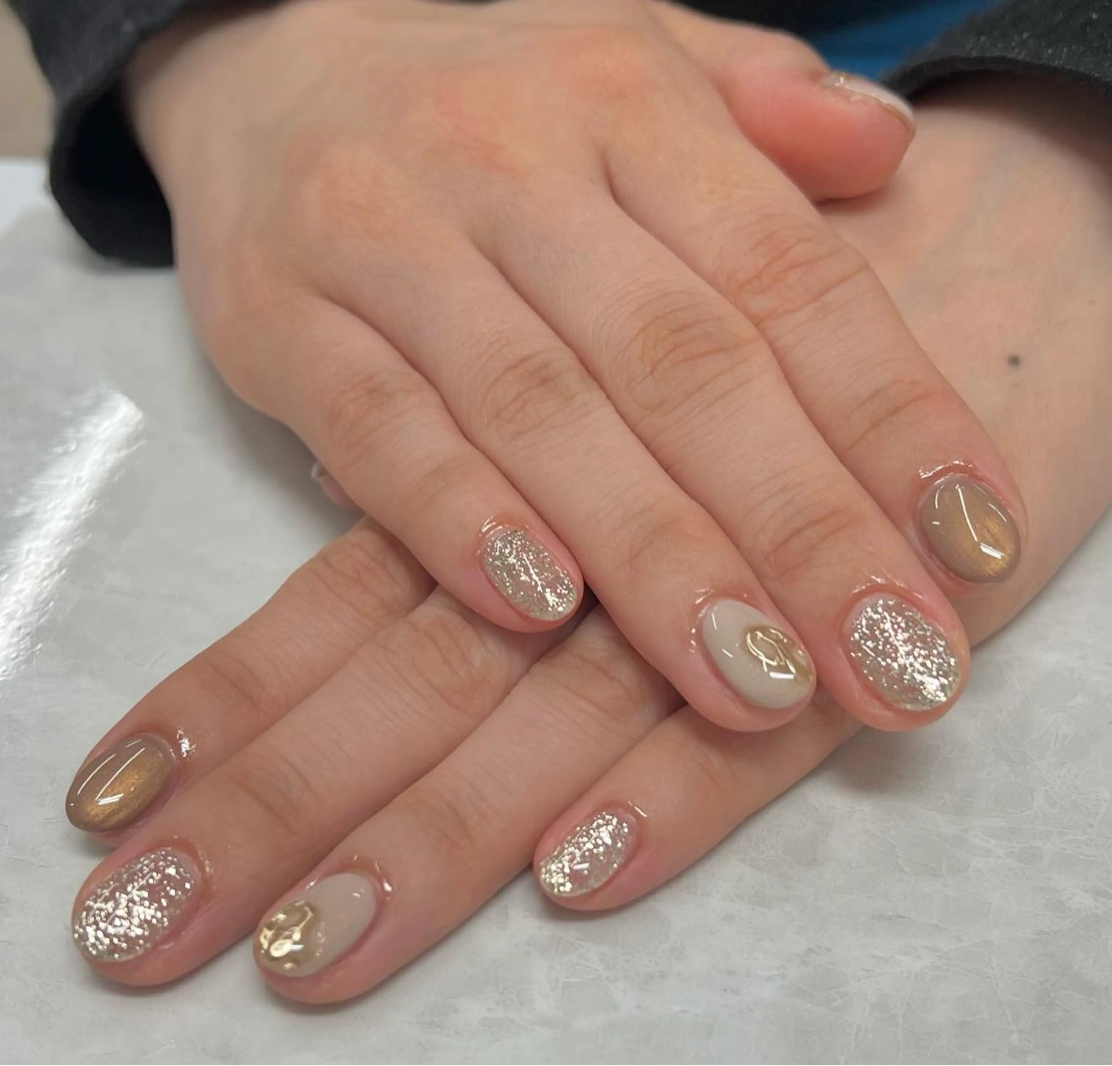 ネイル AISAフィル× ハードモチ最強のネイルデザイン