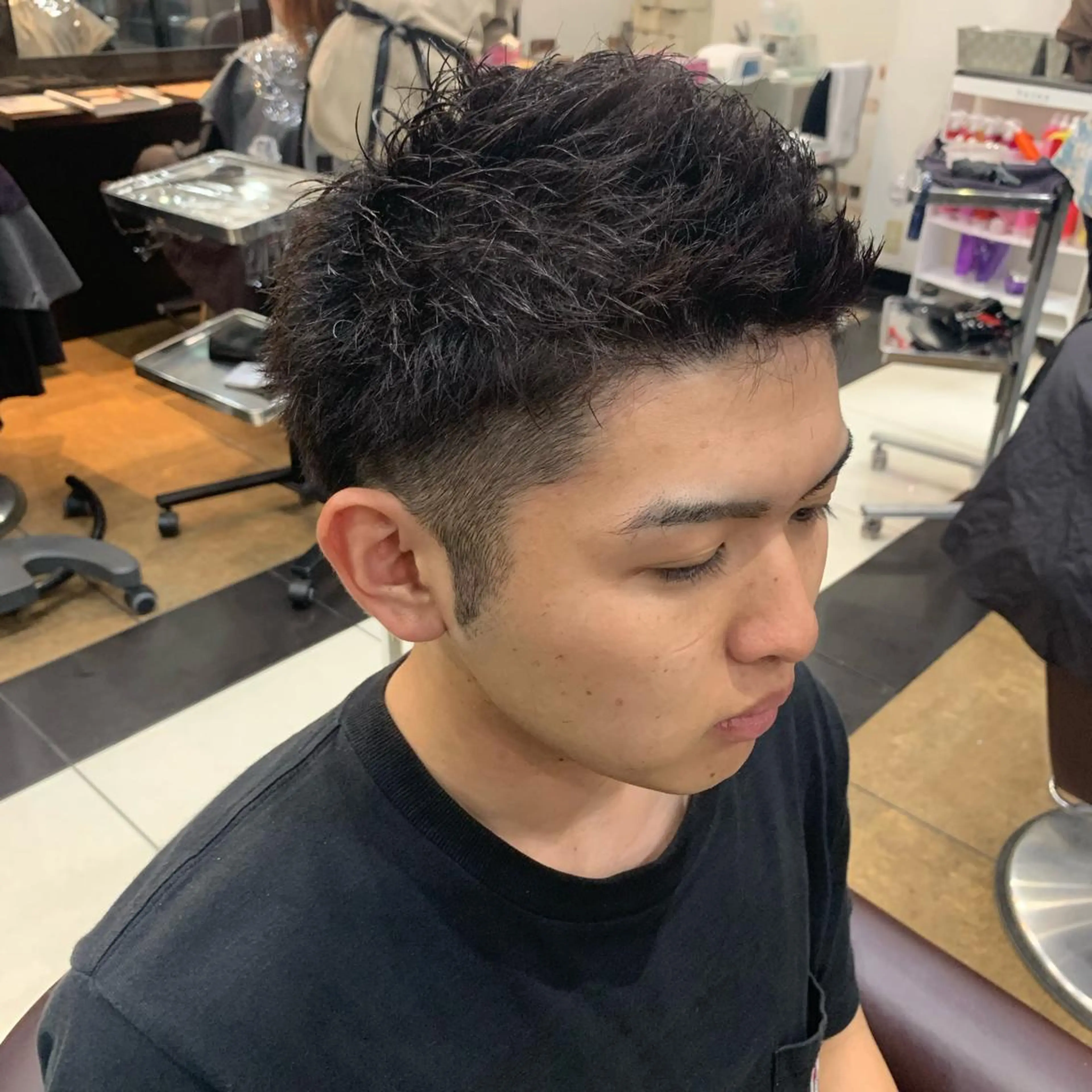 メンズ AMI ウルフパーマ/メンズのヘアスタイル