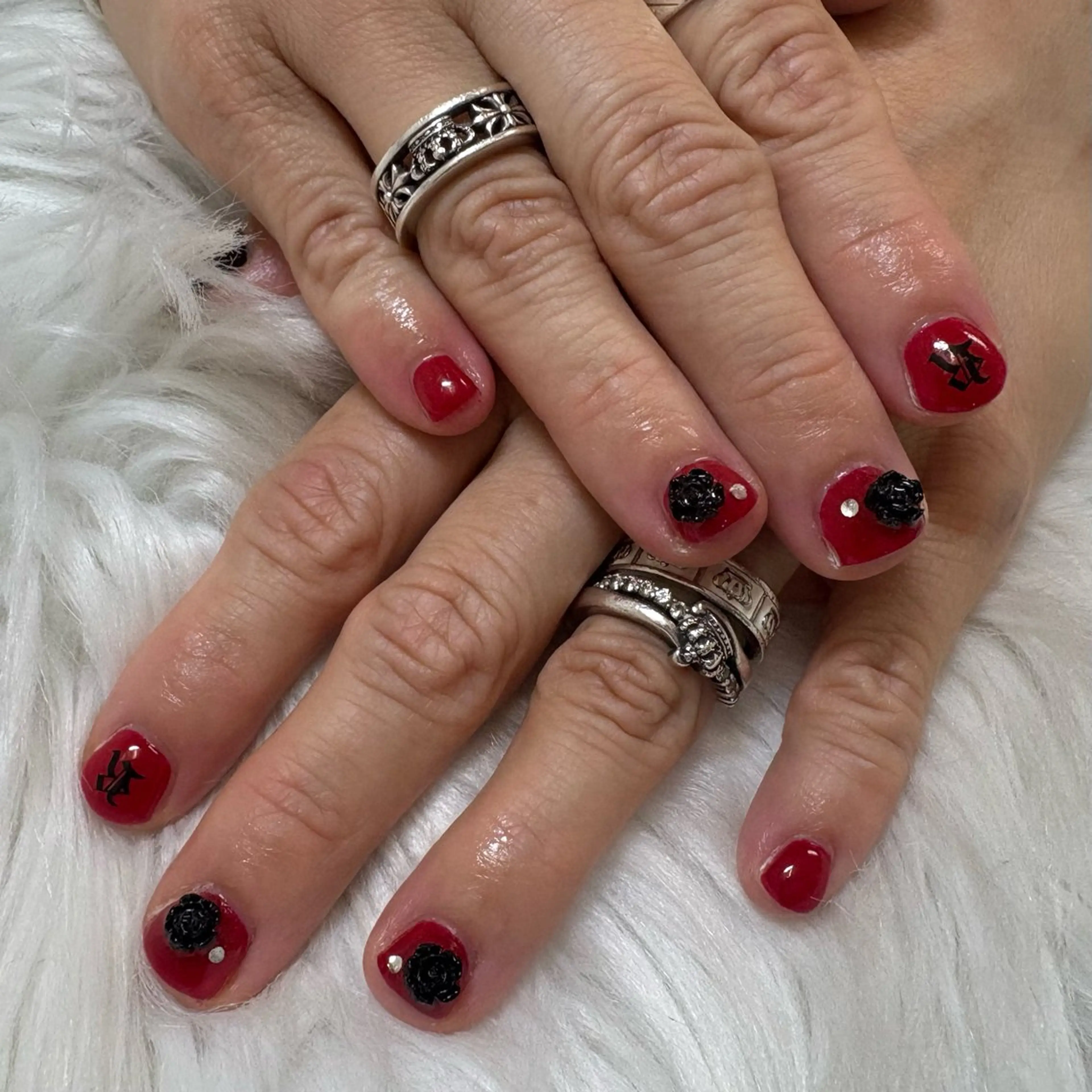 ネイル シンプルネイル ハンドネイル NAIL P-BOX .HACHIのネイルデザイン