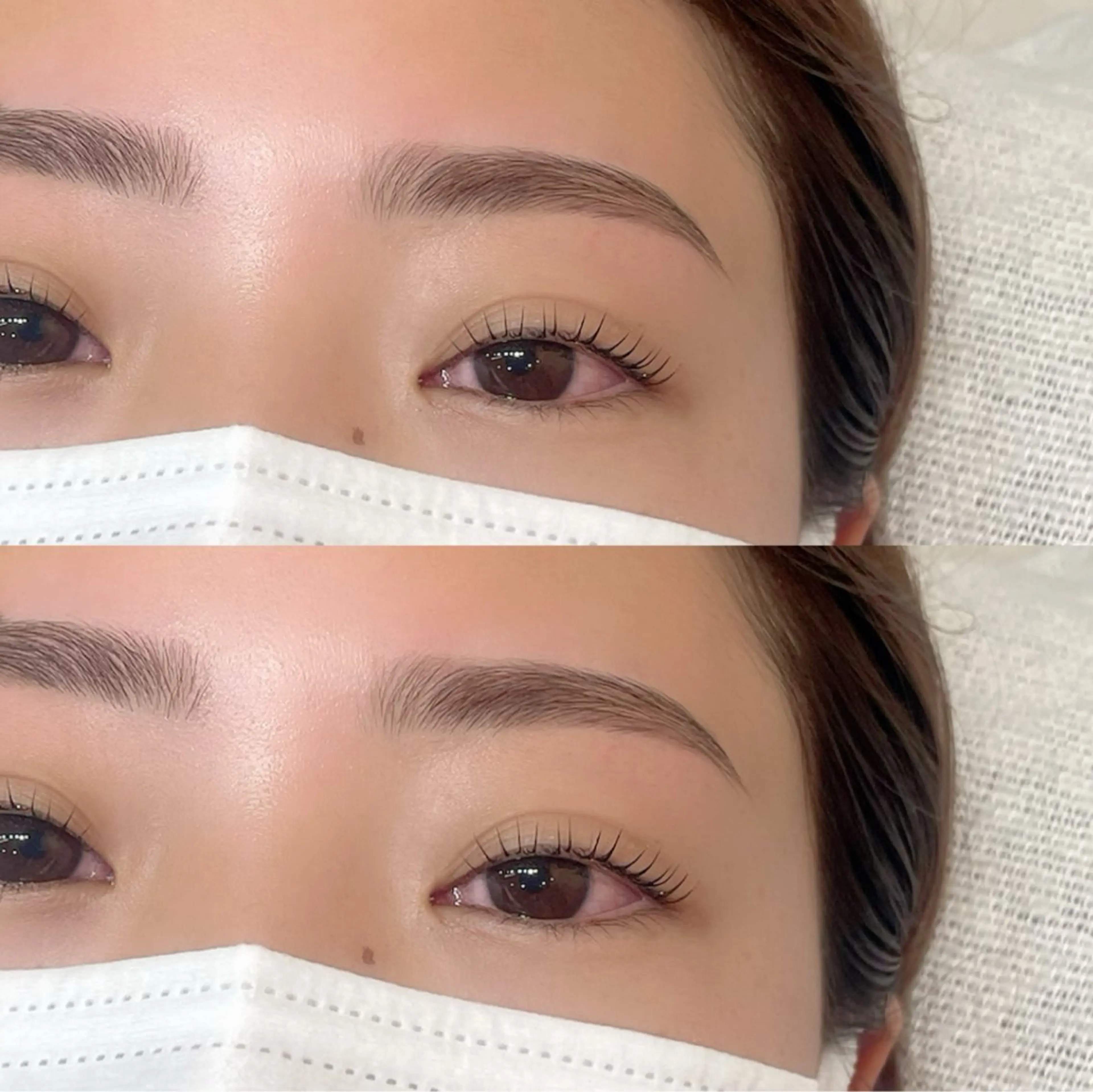 アイブロウ ワックス脱毛 Natsuki ナツキのマツエク・マツパデザイン