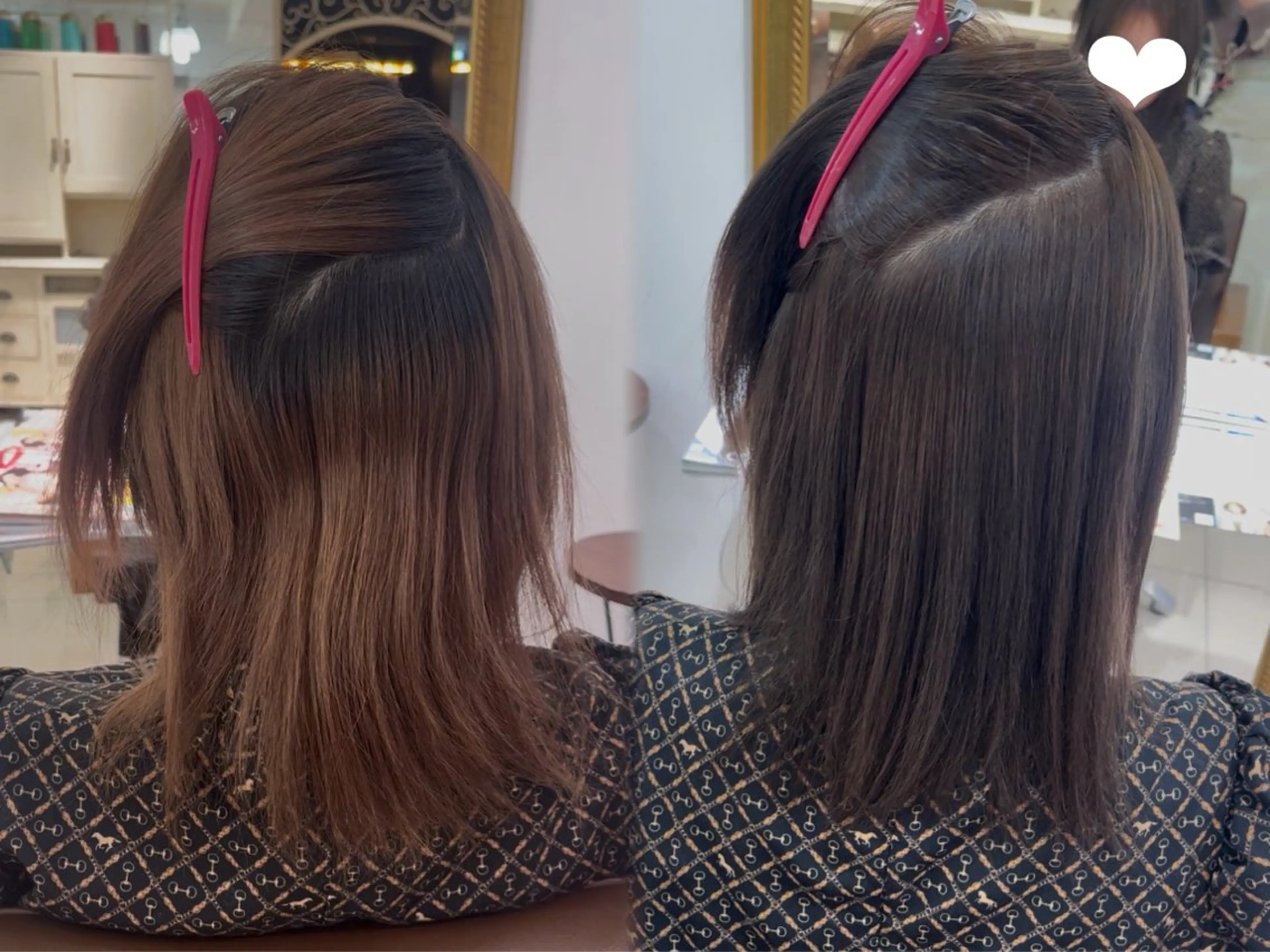 セミロング 縮毛矯正 縮毛矯正 巻ける🫧縮毛矯正 💞はな🎀のヘアスタイル