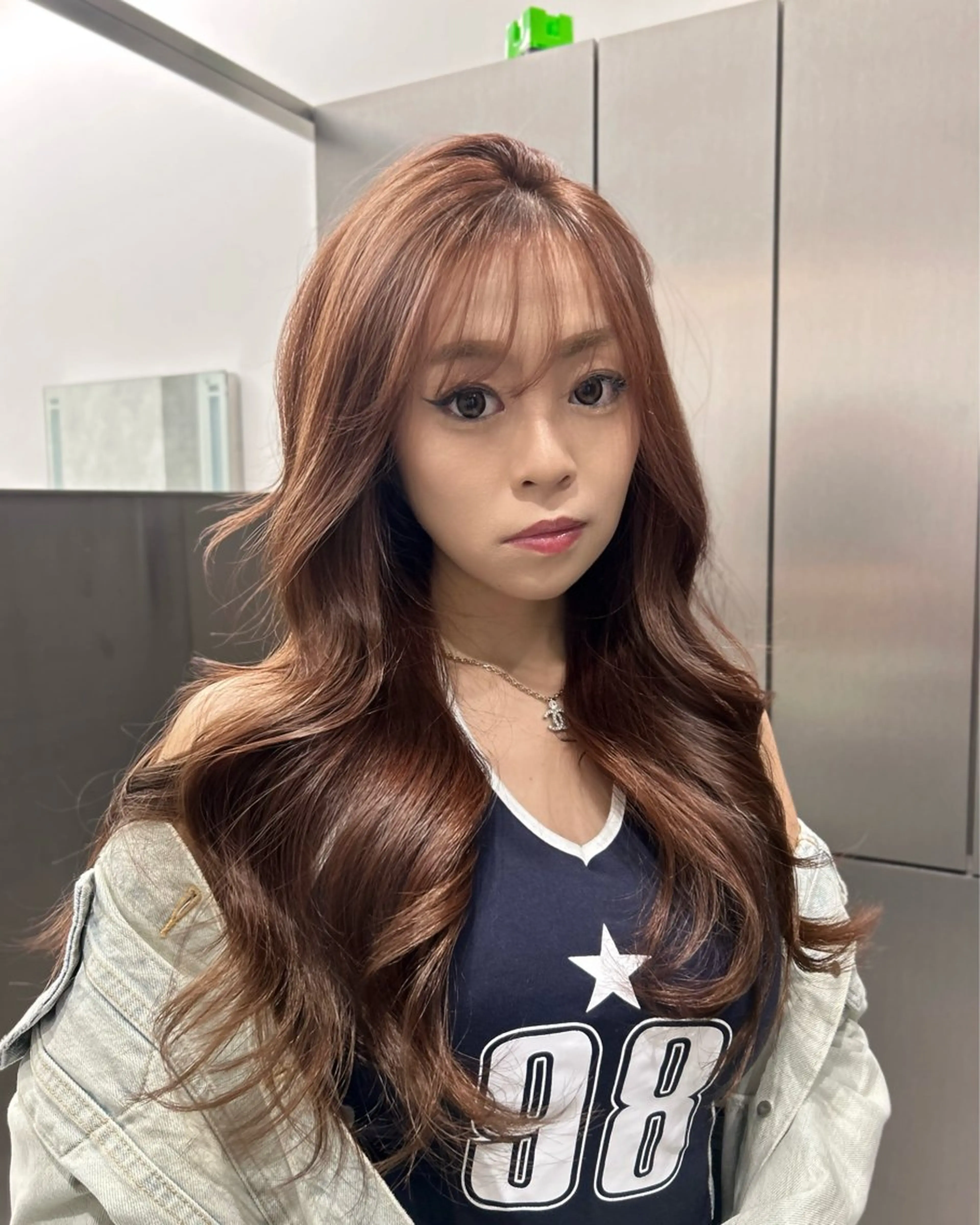 ロング ヘアカラー 大人レイヤー/艶美髪 🇺🇸TOMONAのヘアスタイル