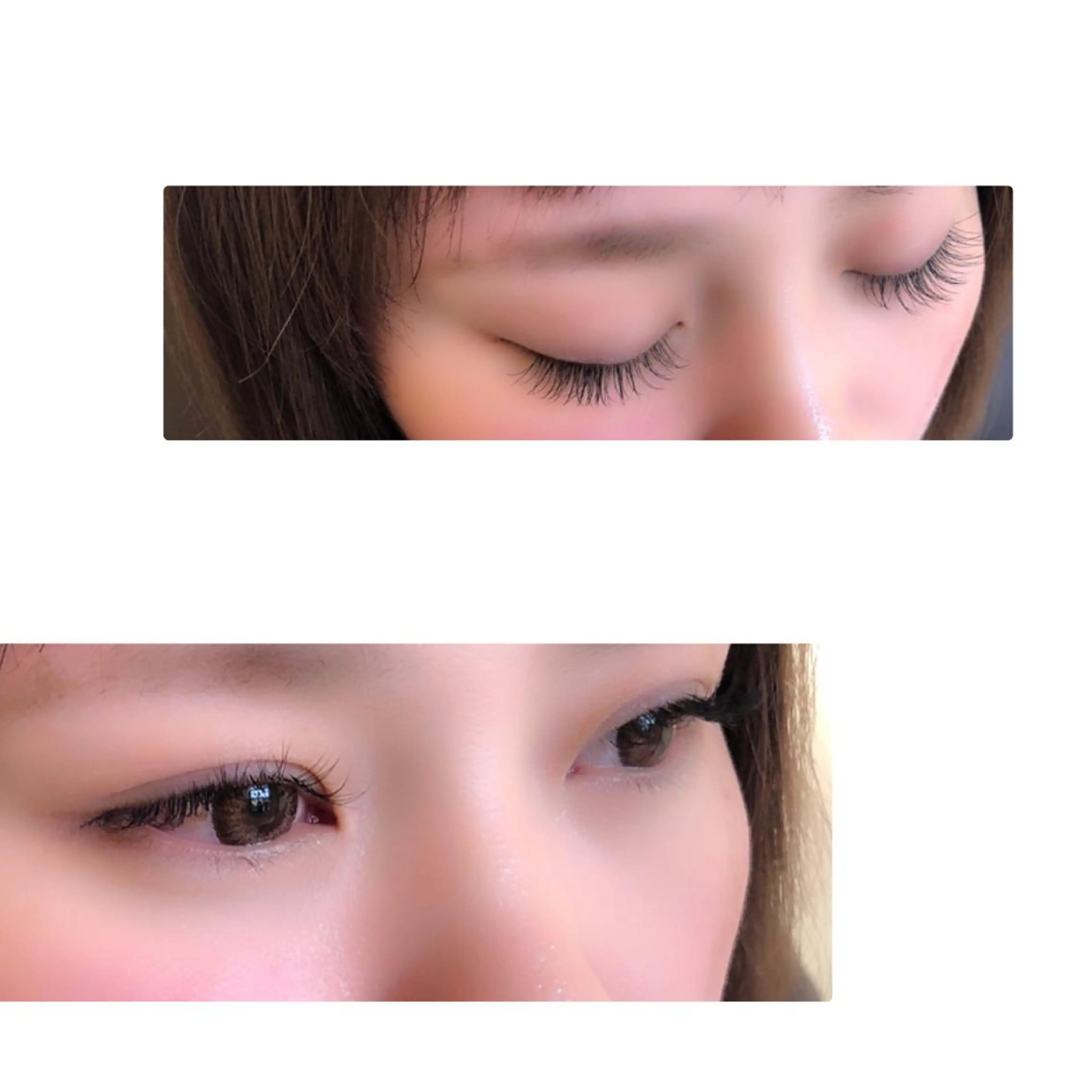 マツエク・マツパ 船曳 鈴菜のヘアスタイル