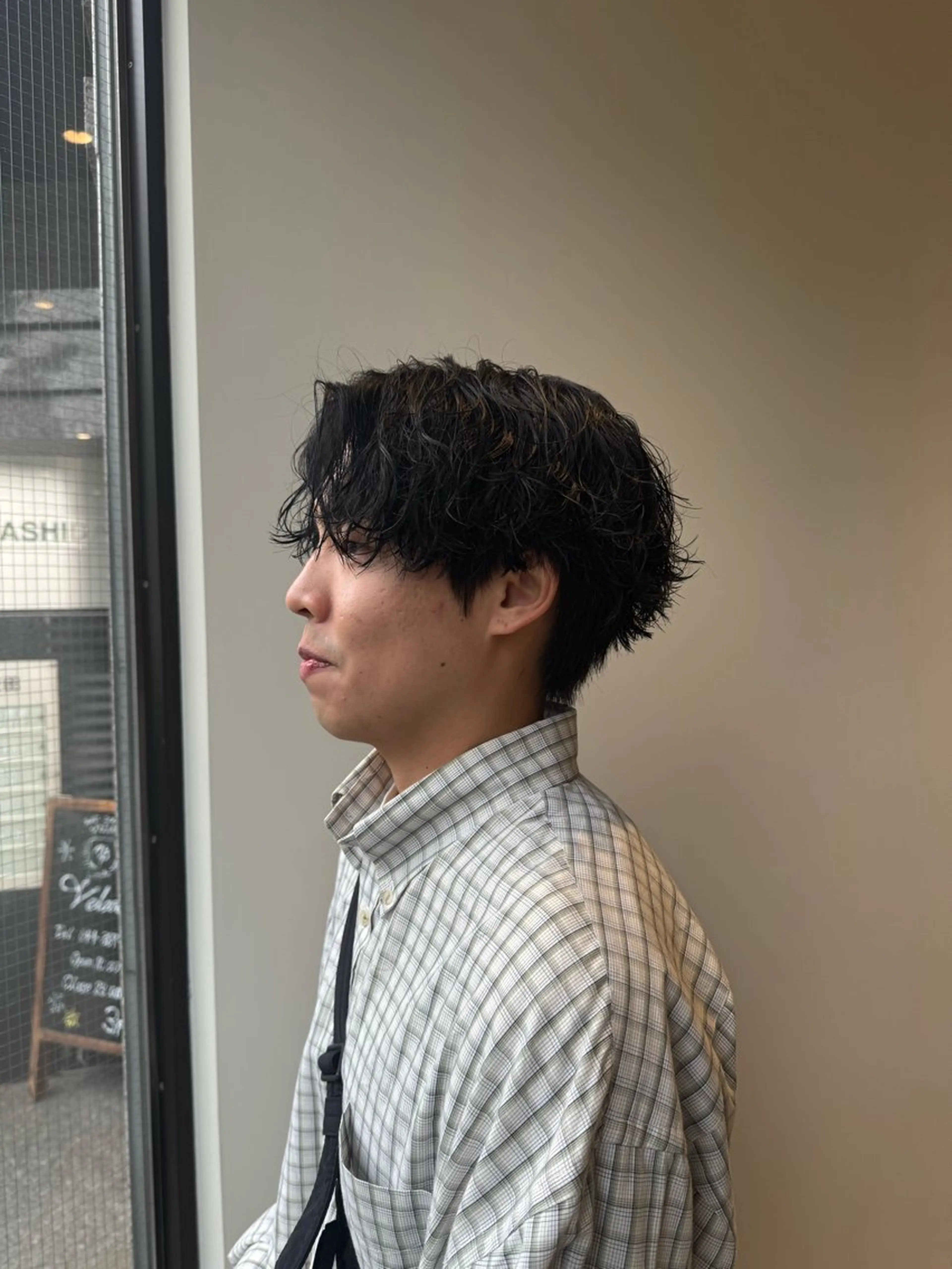 パーマ メンズ メンズパーマ スパイラルパーマ カット パーマ ハイトーン/ブリーチ /ボブ特化/SOMAのヘアスタイル