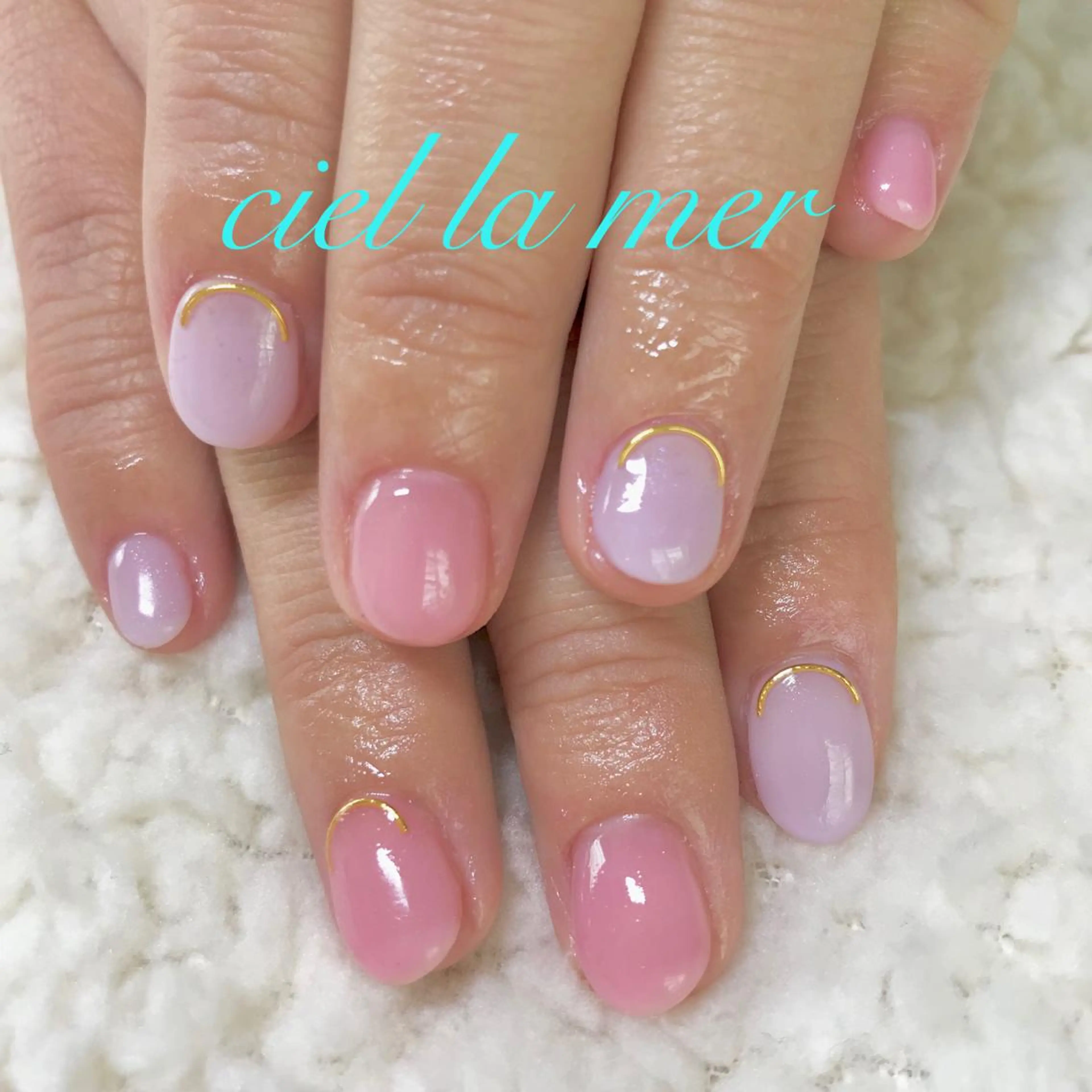 ネイル ハンドネイル フットネイル ciel la merのネイルデザイン