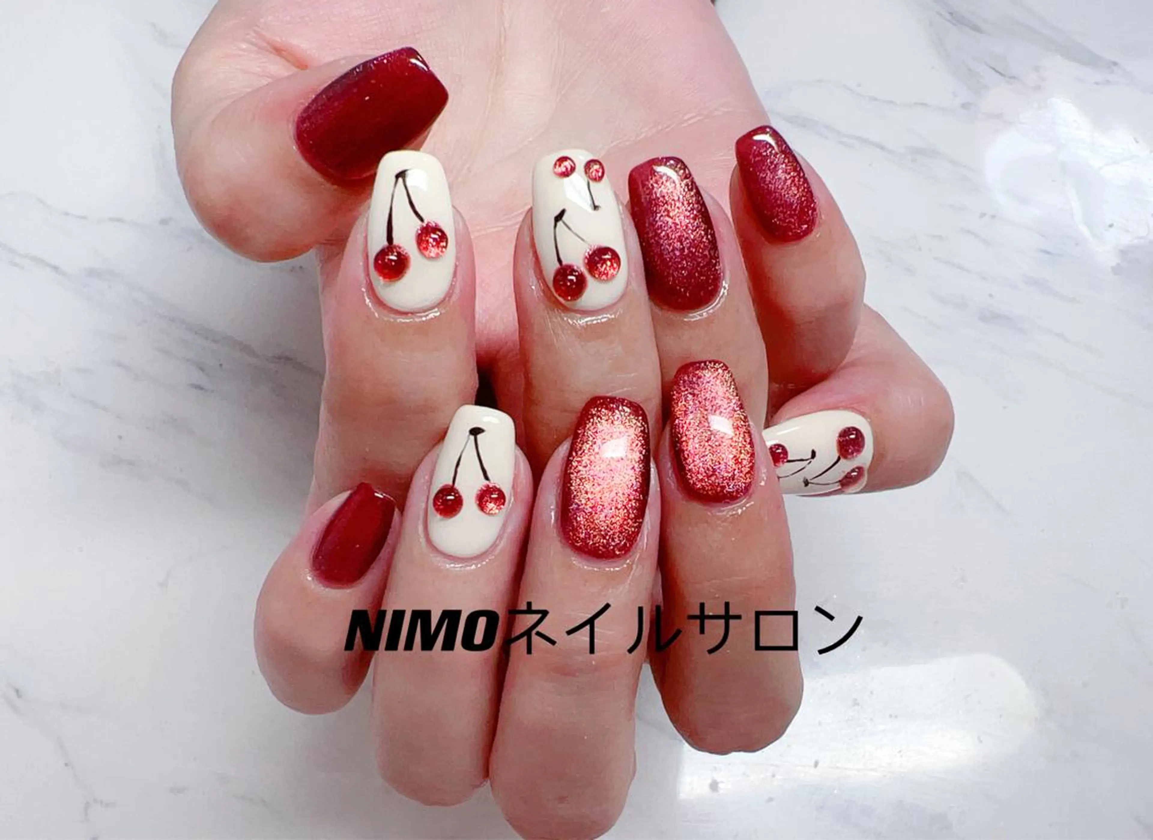 ネイル ハンドネイル ハンドケア NIMO ネイルサロンのネイルデザイン