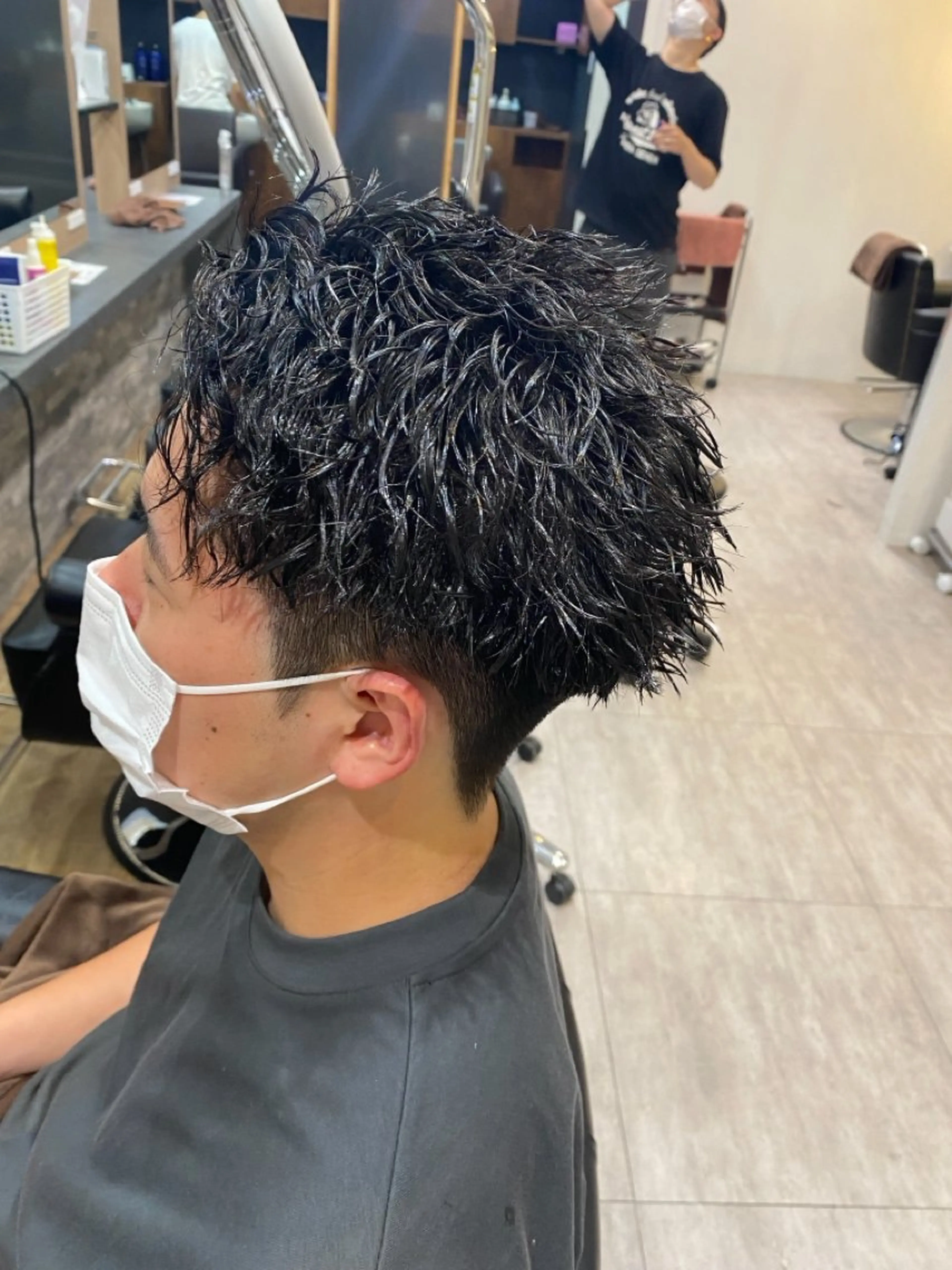 パーマ メンズ パーマ 💇🏽‍♂️アヤ /メンズカット🌺のヘアスタイル