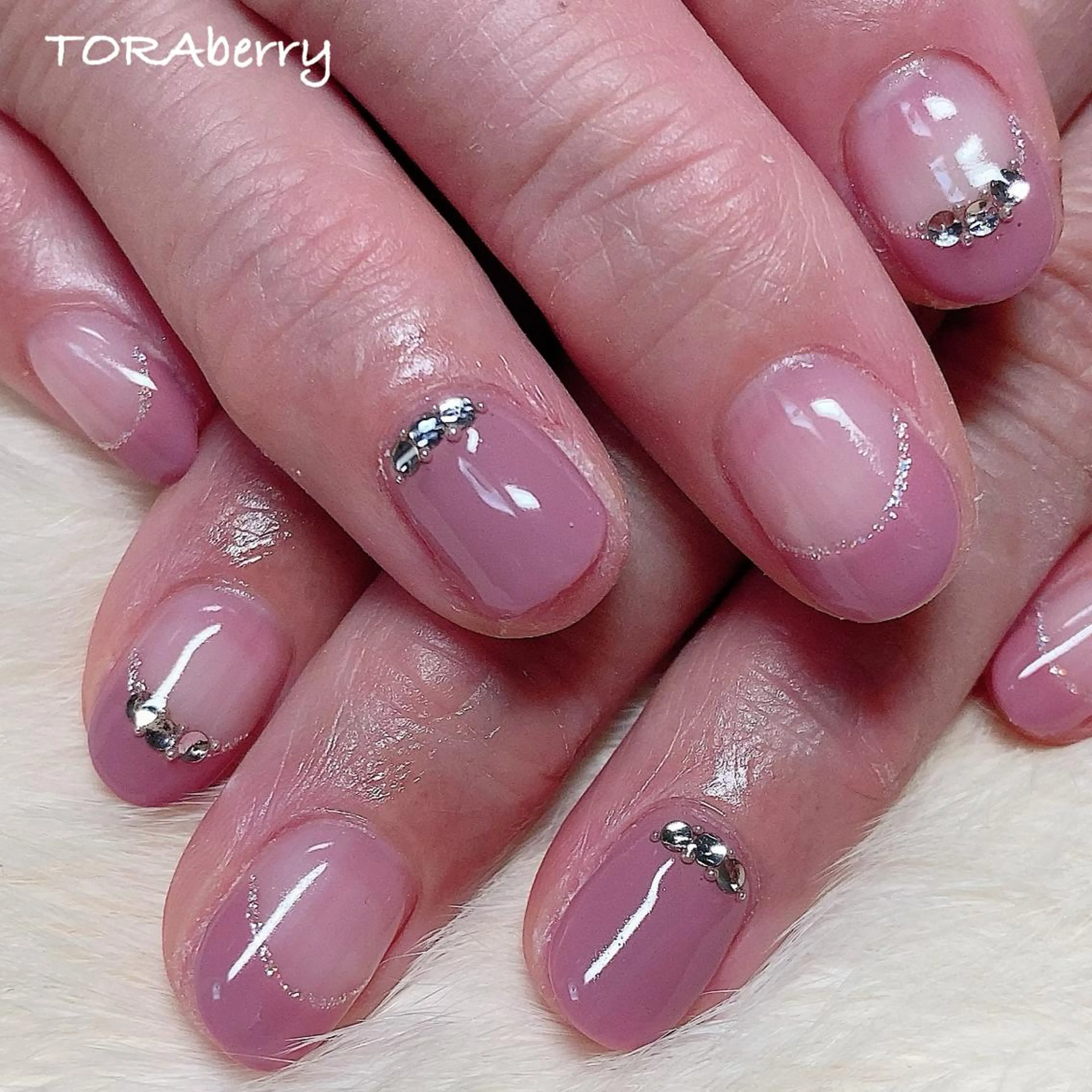 ネイル オフィスネイル ハンドネイル ネイリスト なつみのネイルデザイン