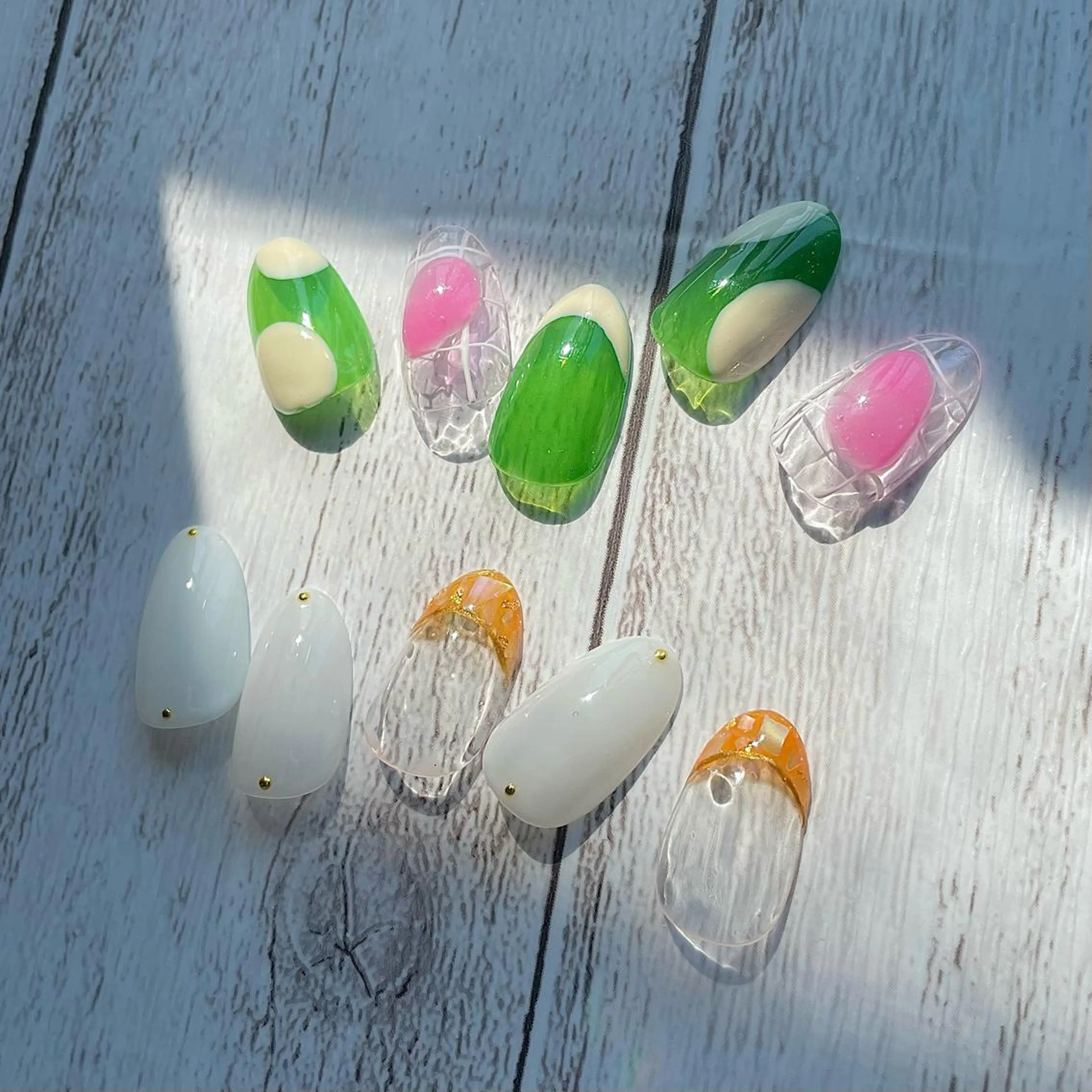 ネイル ハンドネイル Nailsalon BLOOM🌷 山崎のネイルデザイン