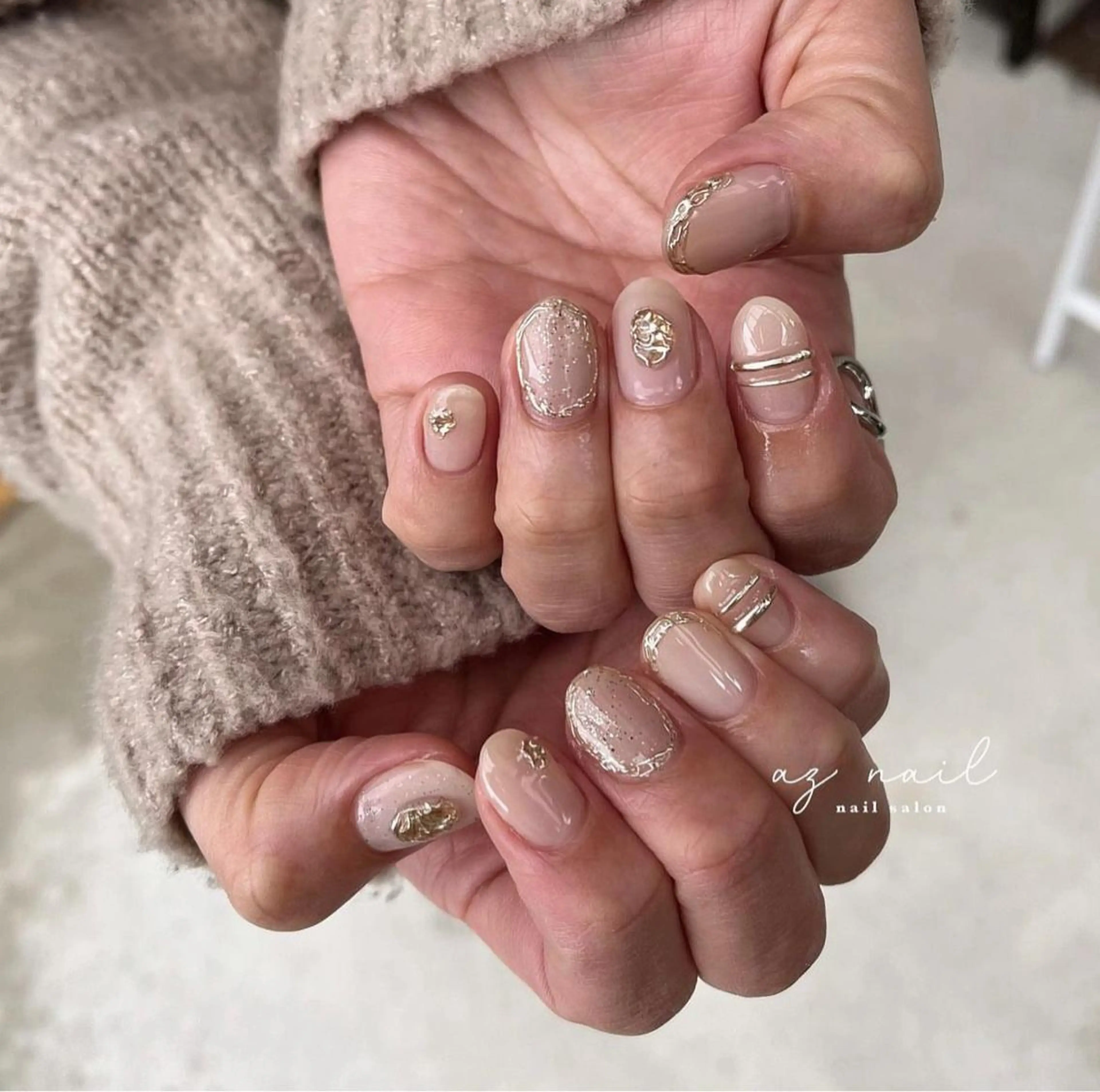 ネイル 井上 梓のネイルデザイン