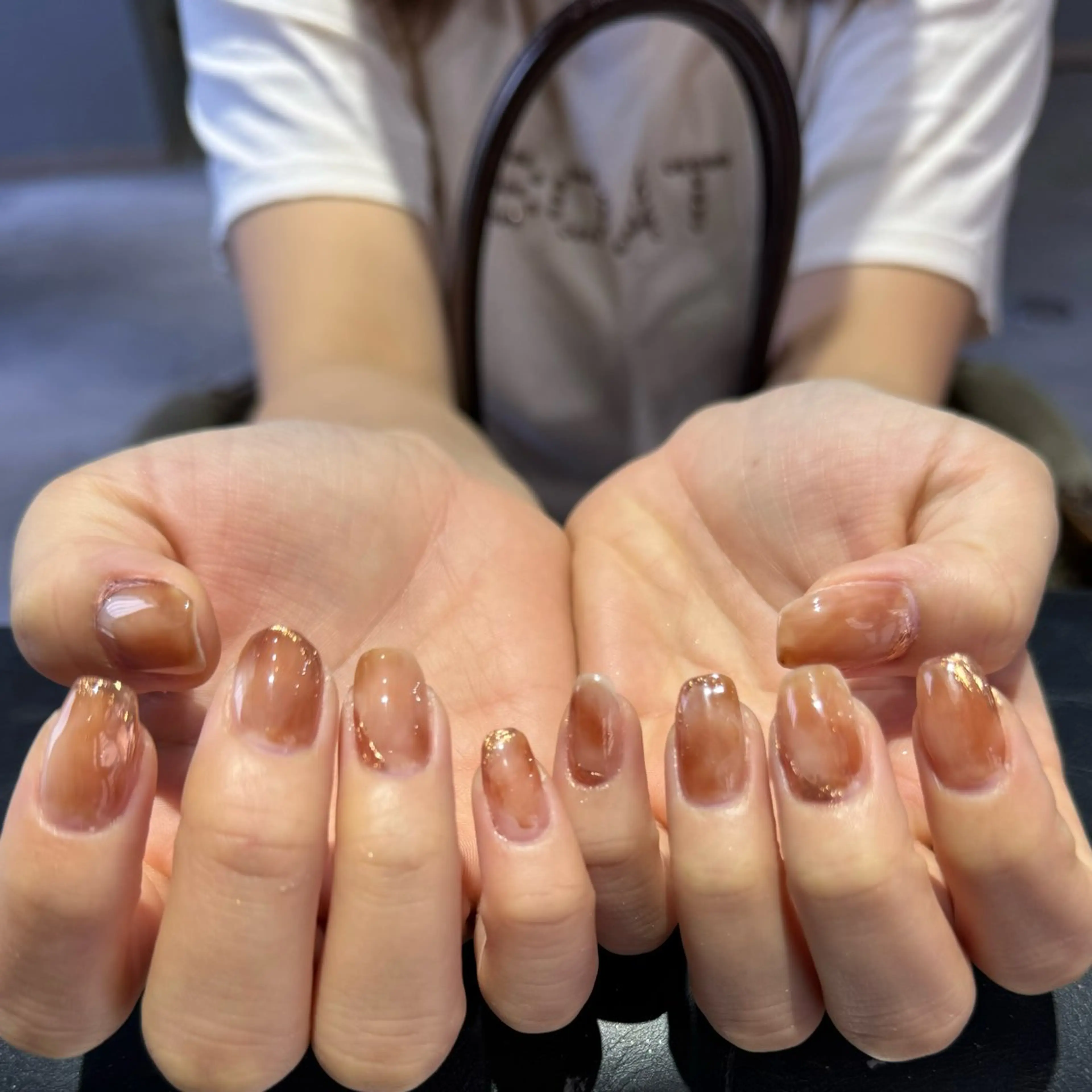 ショート ゆびノさき茨木店 ニュアンス/アートのネイルデザイン