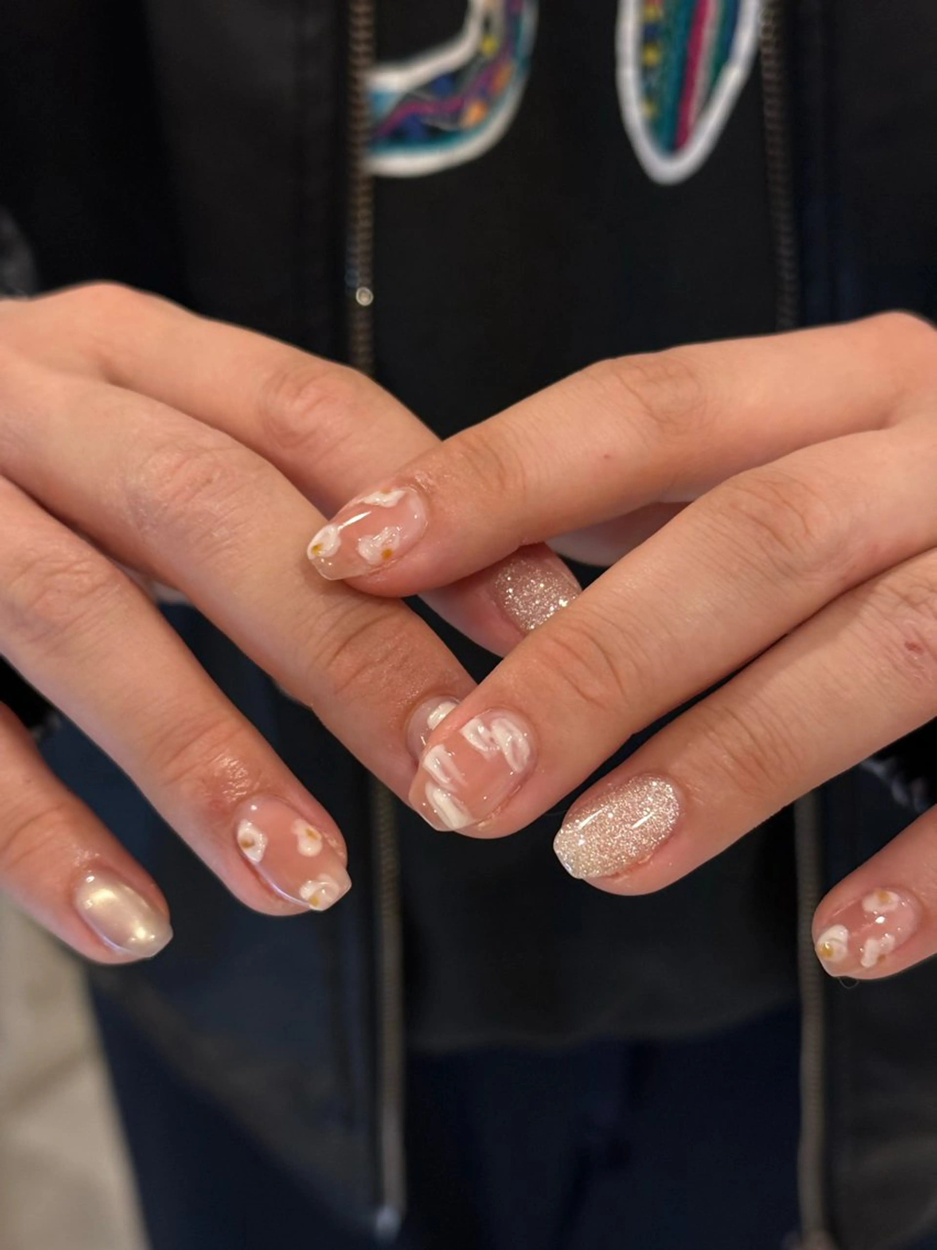 ネイル 長さ出し ハンドネイル nr. nayuのネイルデザイン