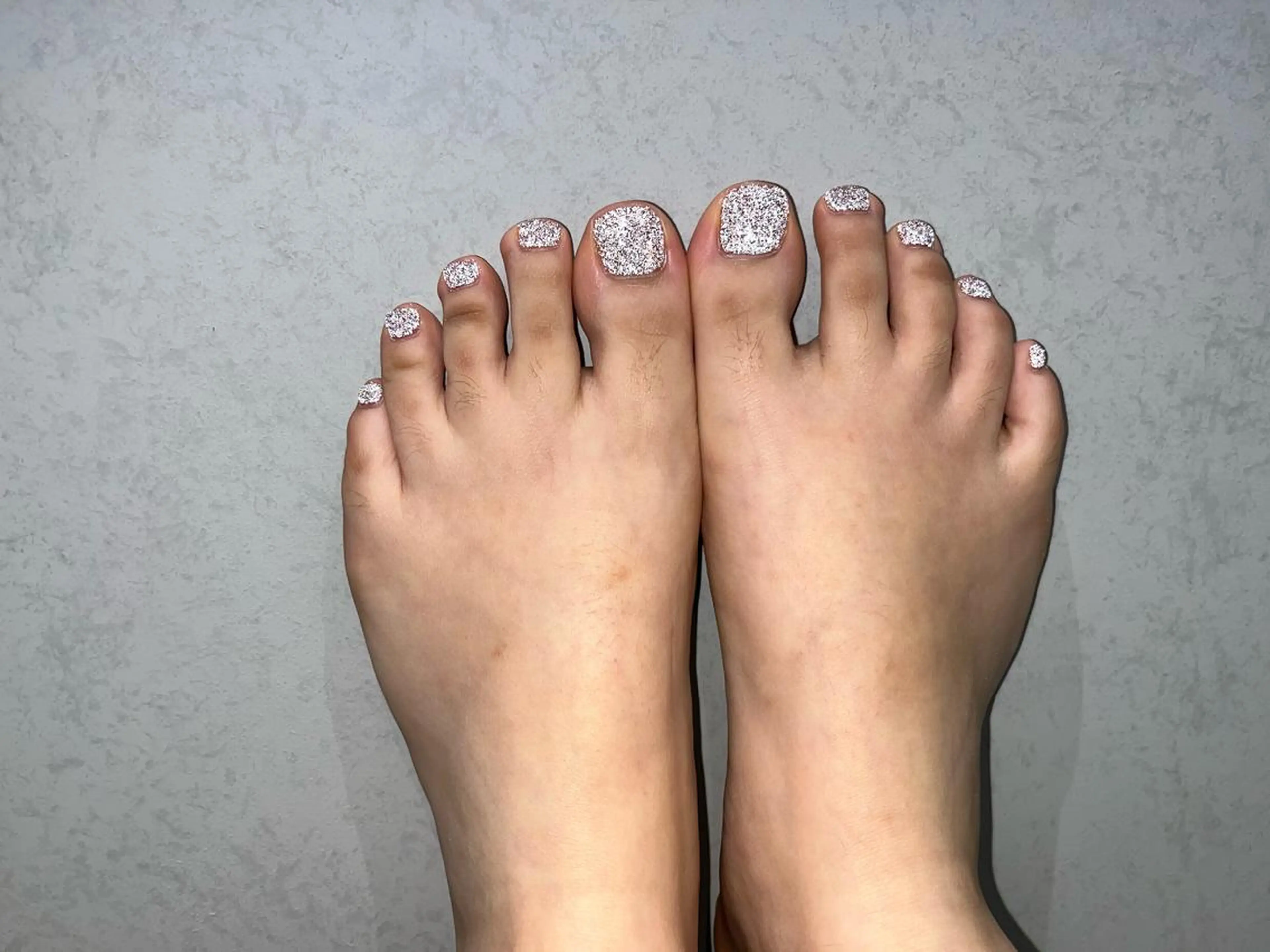 ネイル フットネイル ラメ(グリッター) ラメグラデーション ワンカラーネイル スカルプネイル ネイルサロン ⭐︎Linoのその他イメージ