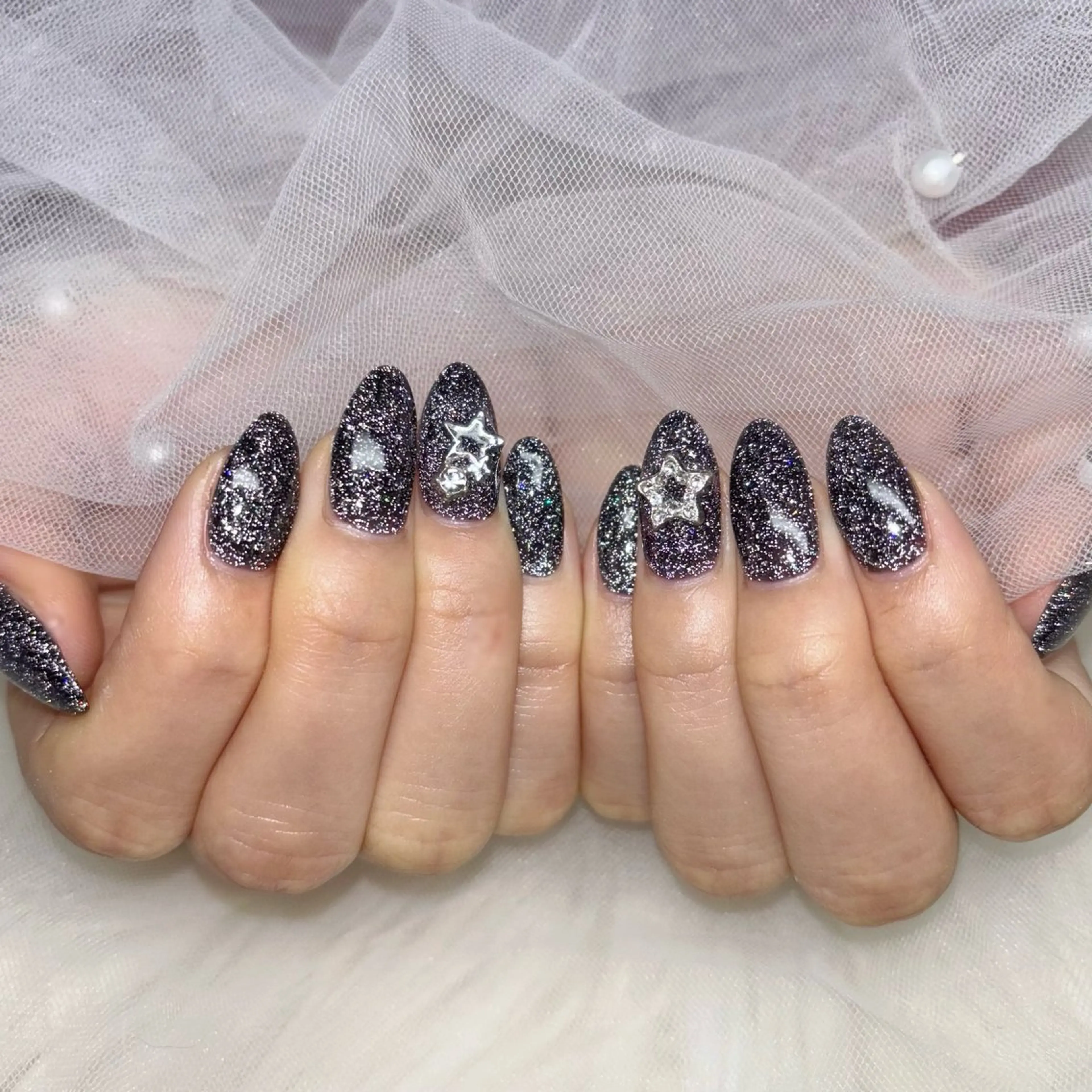ネイル ハンドネイル Y🩵 Jasmineのネイルデザイン
