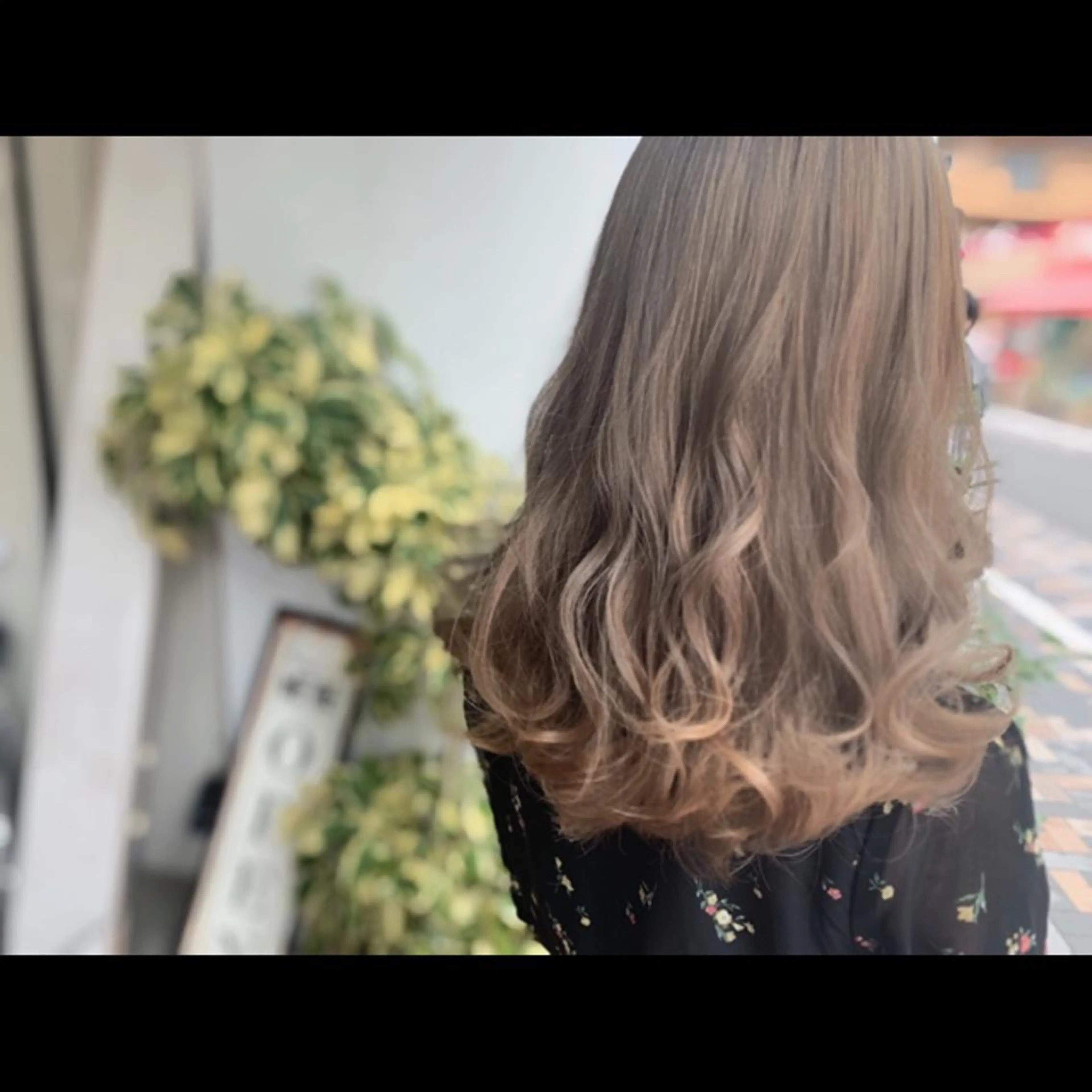 セミロング カラー パーマ ヘアアレンジ メンズ 【mokuオーナー】 ちはるのヘアスタイル