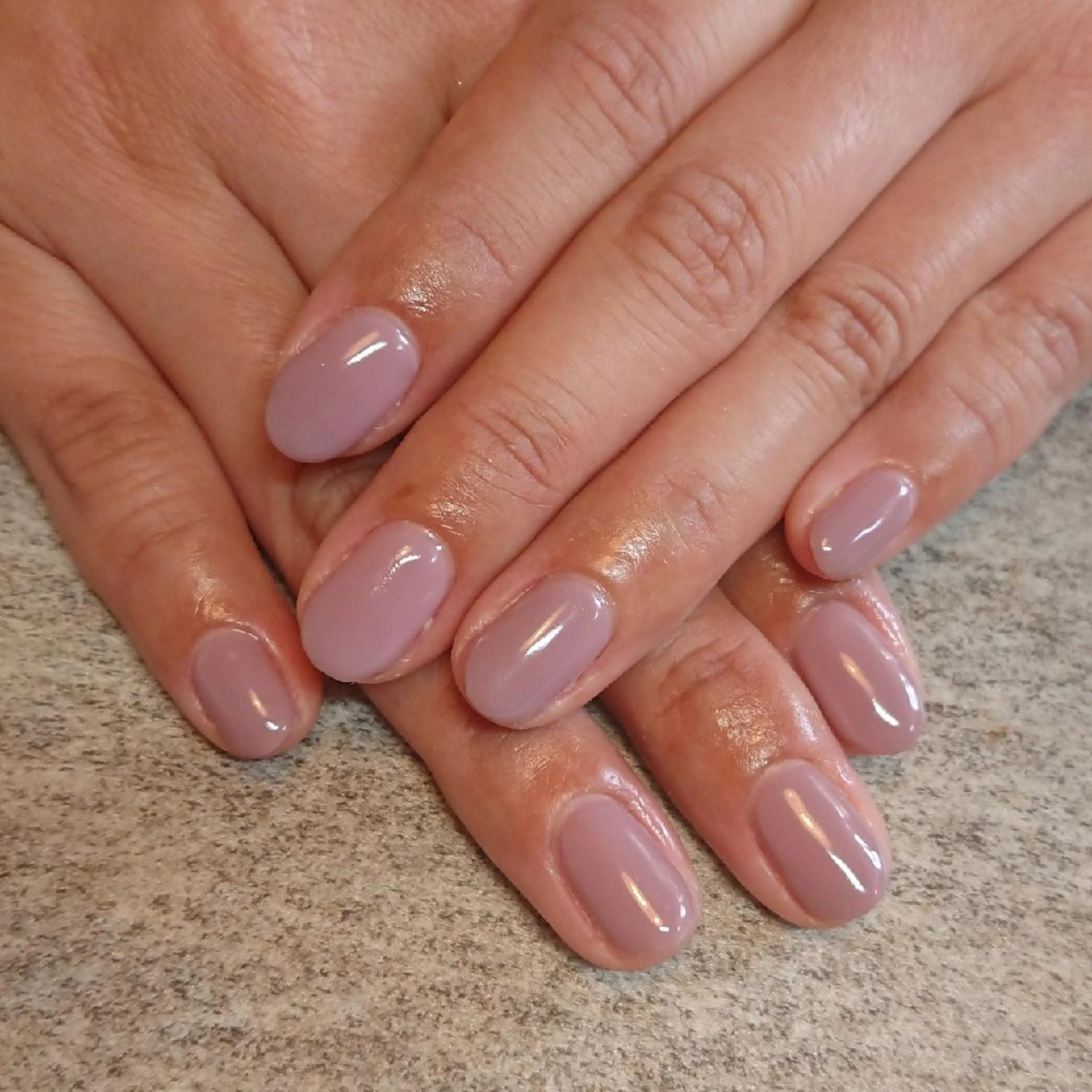 ネイル ワンカラーネイル ジェヌインネイル 河内のネイルデザイン