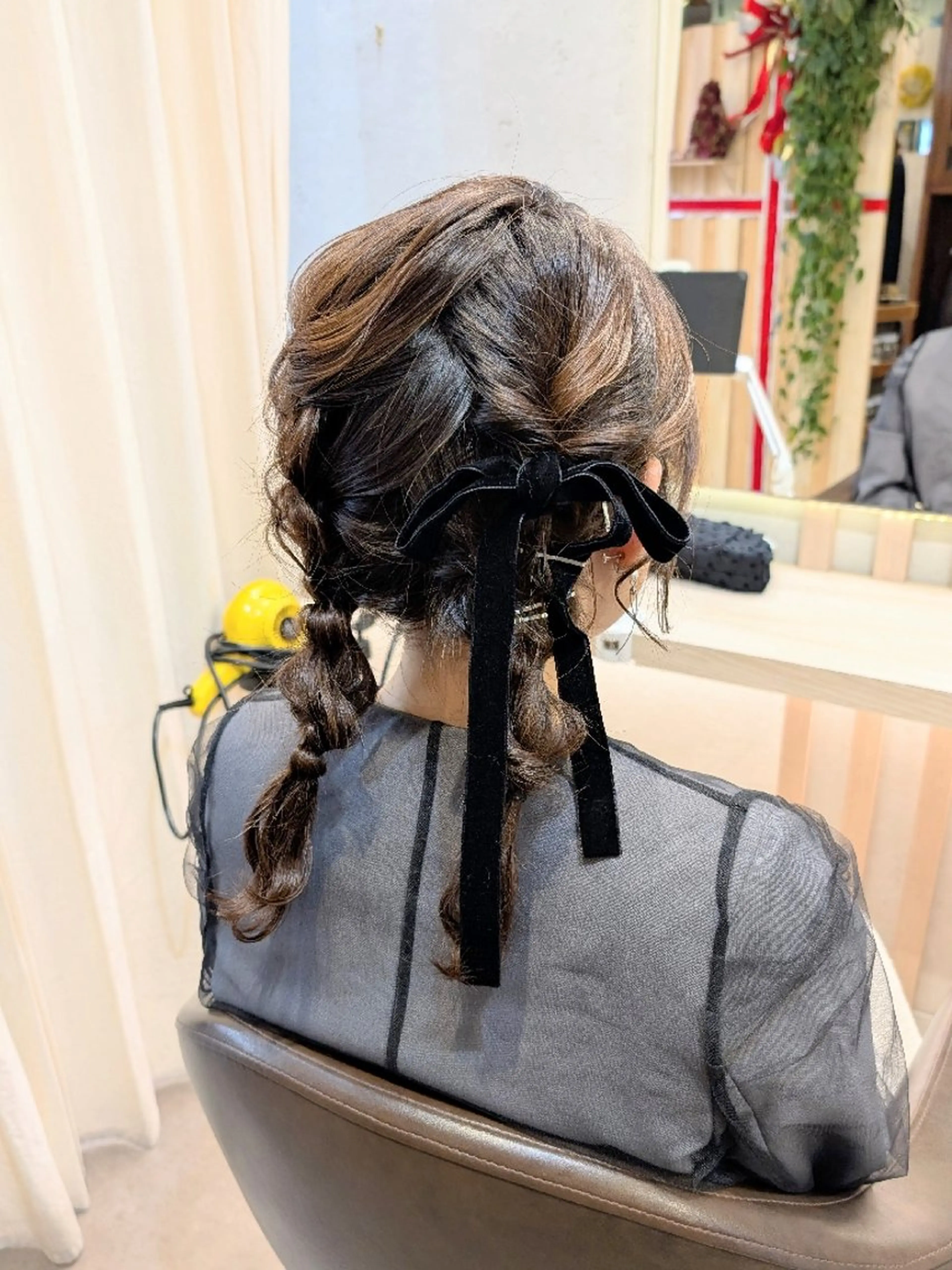 ミディアム レイヤーカット ヘアセット koto💭 コトのヘアスタイル