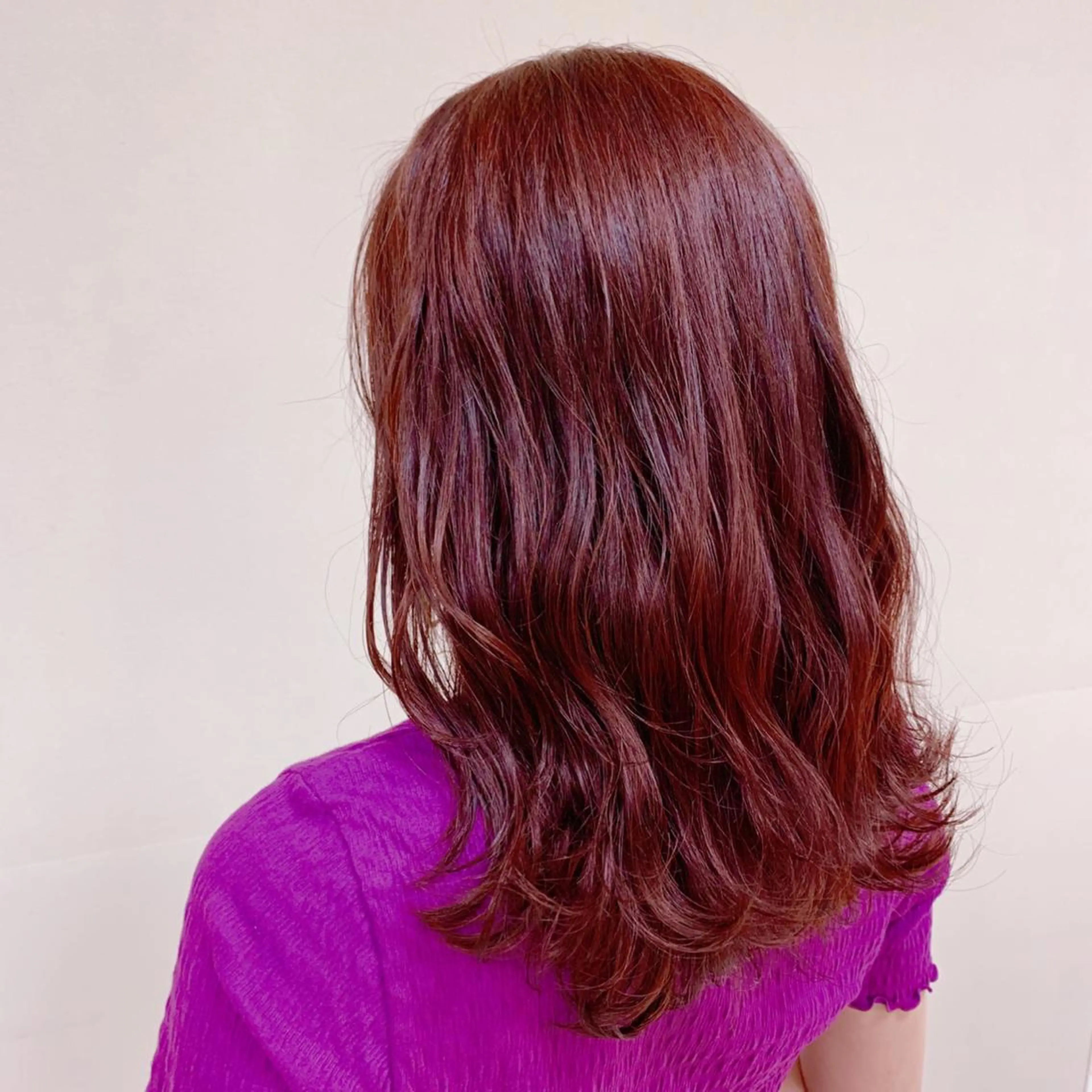 セミロング カラー ヘアアレンジ ヘアカラー トリートメント 【Sweep】おじま のぞみのヘアスタイル