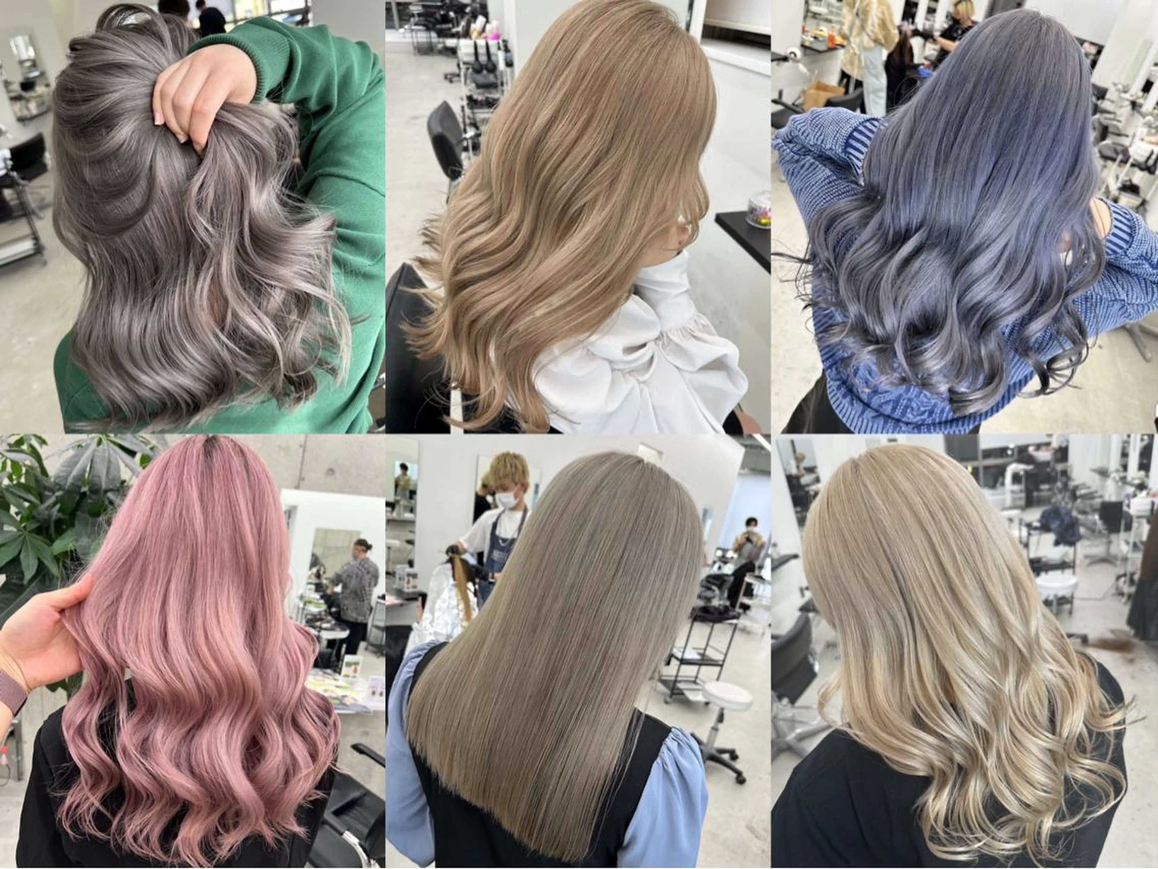 ロング カラー 原宿ハイトーンカラー 🌼みるい🌼のヘアスタイル