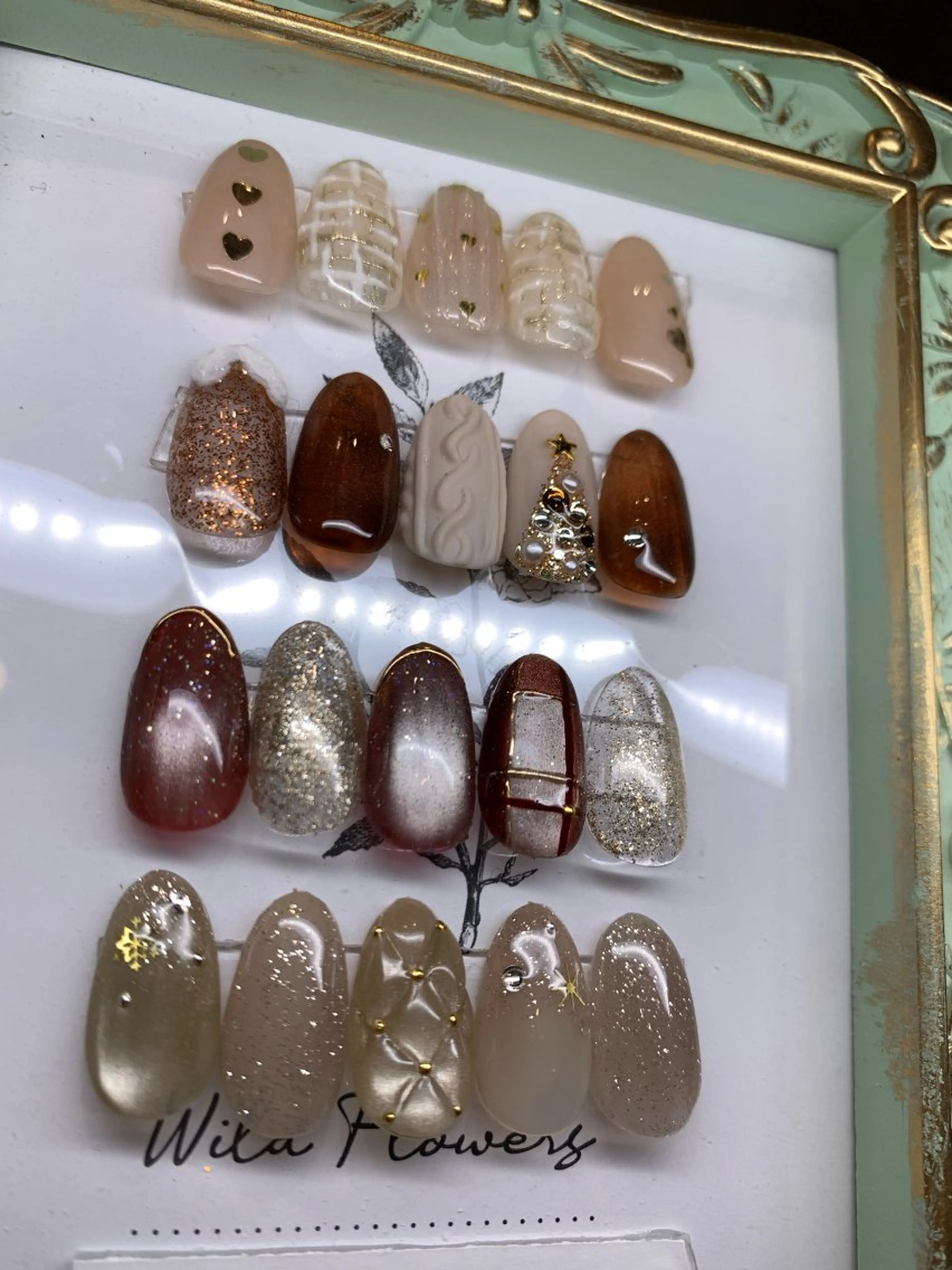 ネイル ツイードネイル ハンドネイル nailAVANCE akariのネイルデザイン