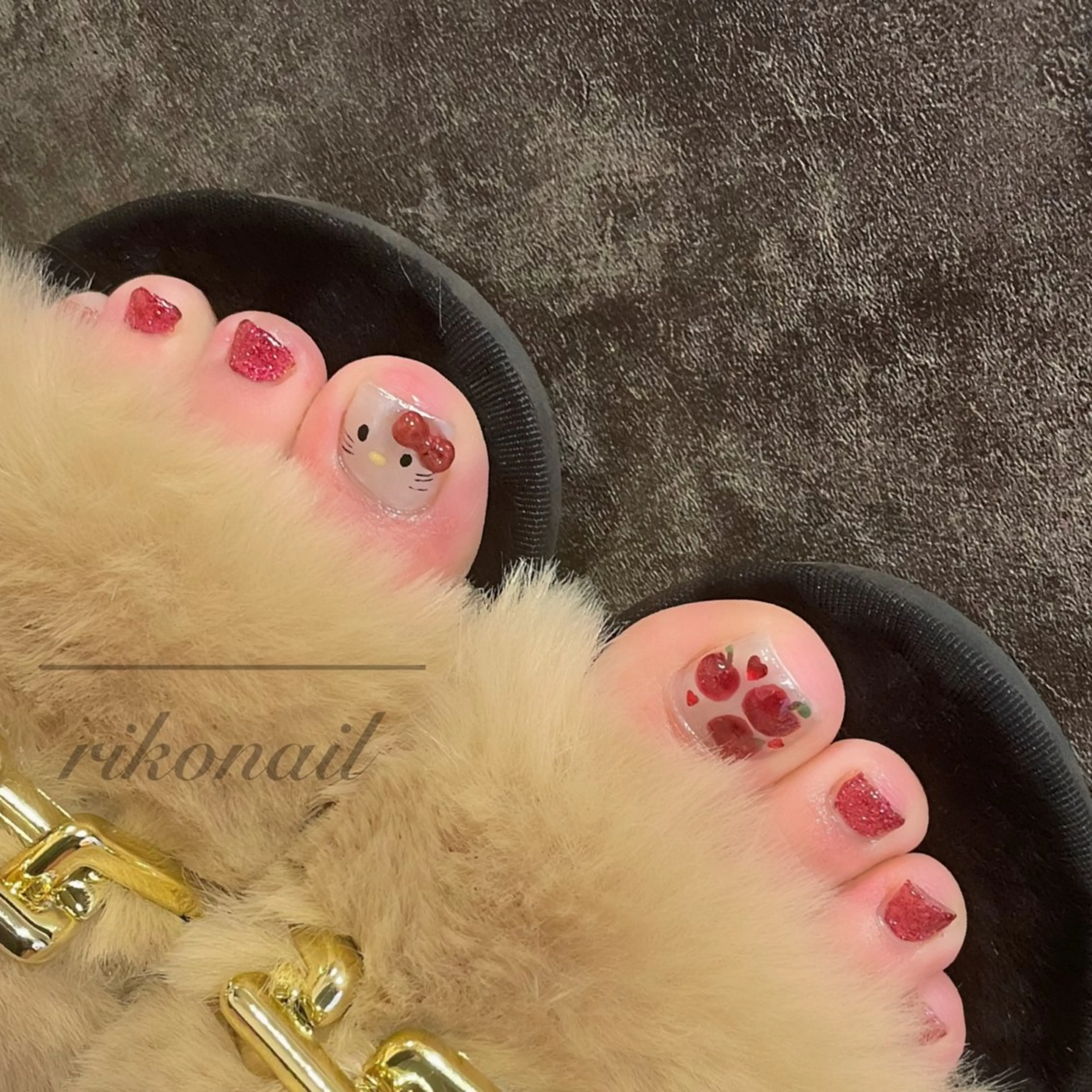 ネイル フットネイル riko nailのネイルデザイン