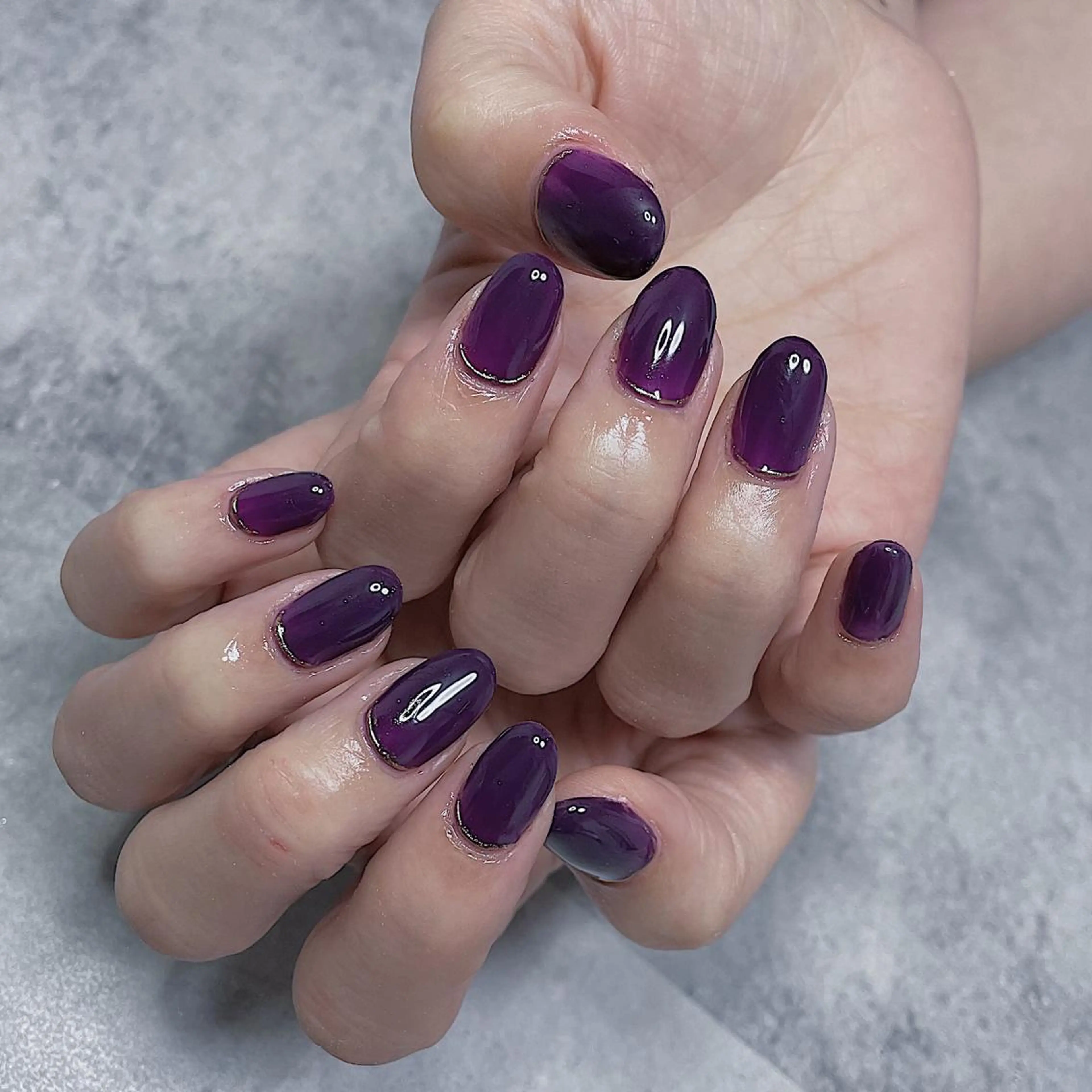 ネイル ミラーネイル ハンドネイル SYU'NAIL /YUKIのネイルデザイン