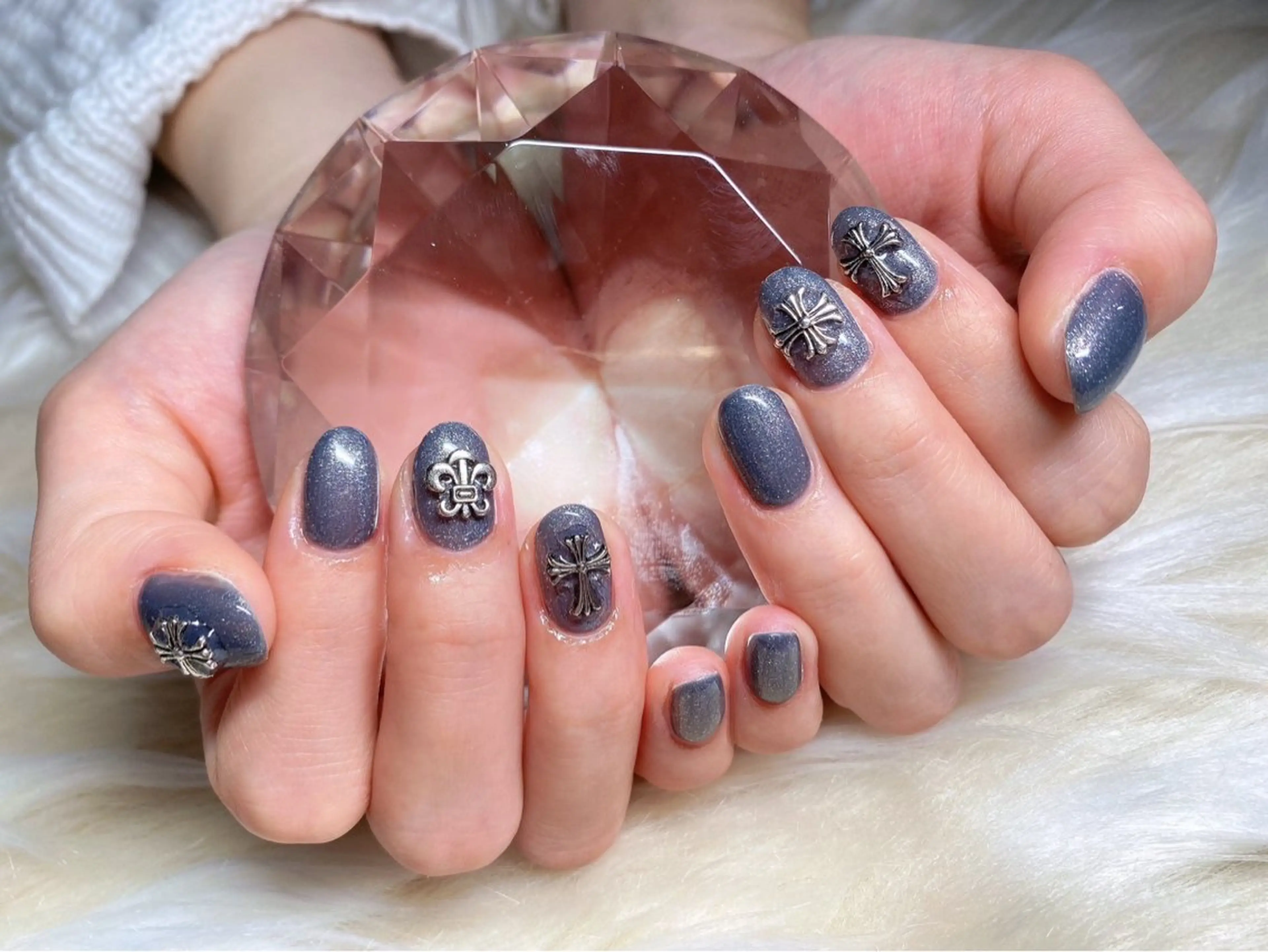 ネイル 長さ出し フレンチネイル ジェルネイル グラデーション 韓国ネイル ハンドネイル Nail&eye Belire 新宿のネイルデザイン