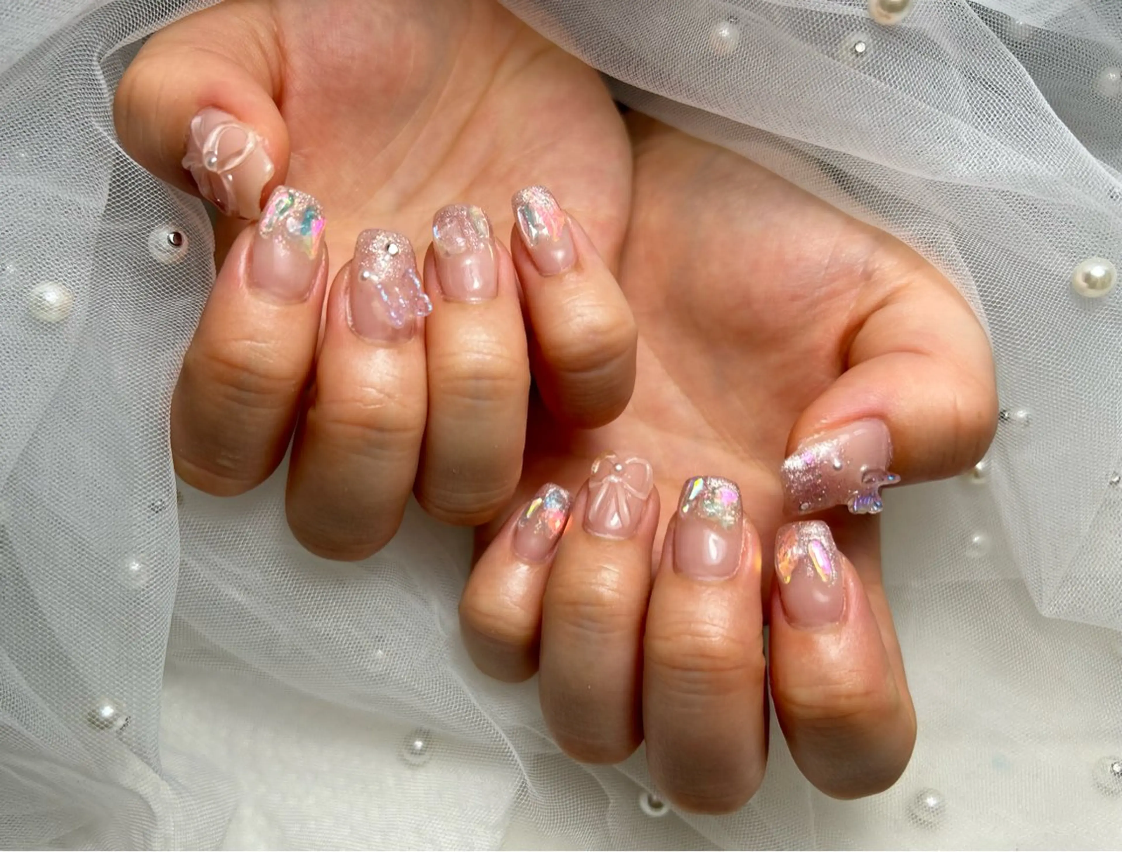 ネイル ハンドネイル フットネイル ✴︎ Delightのネイルデザイン