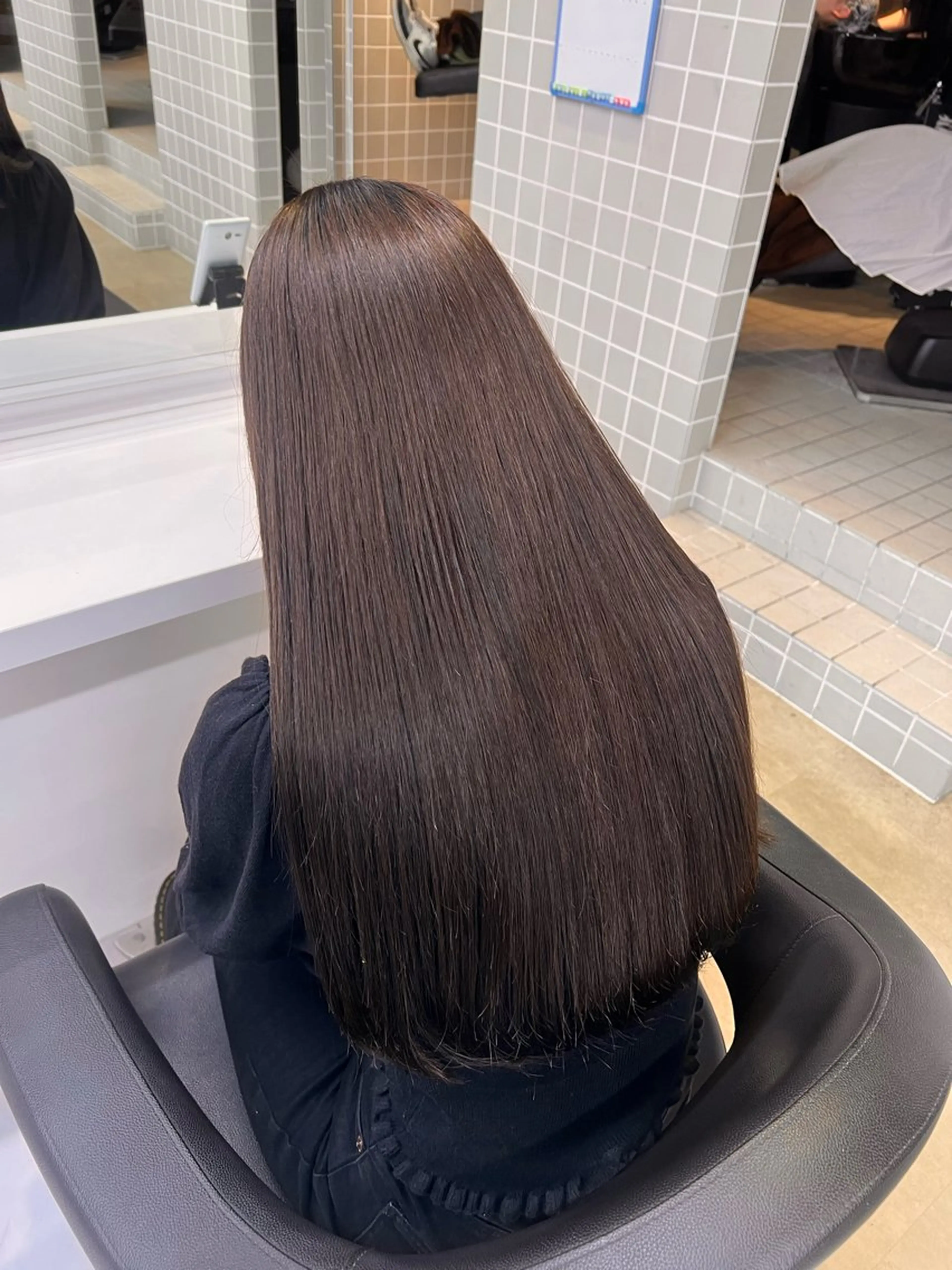 ロング カラー 💖札幌カラー 指名No.1💖玲奈のヘアスタイル