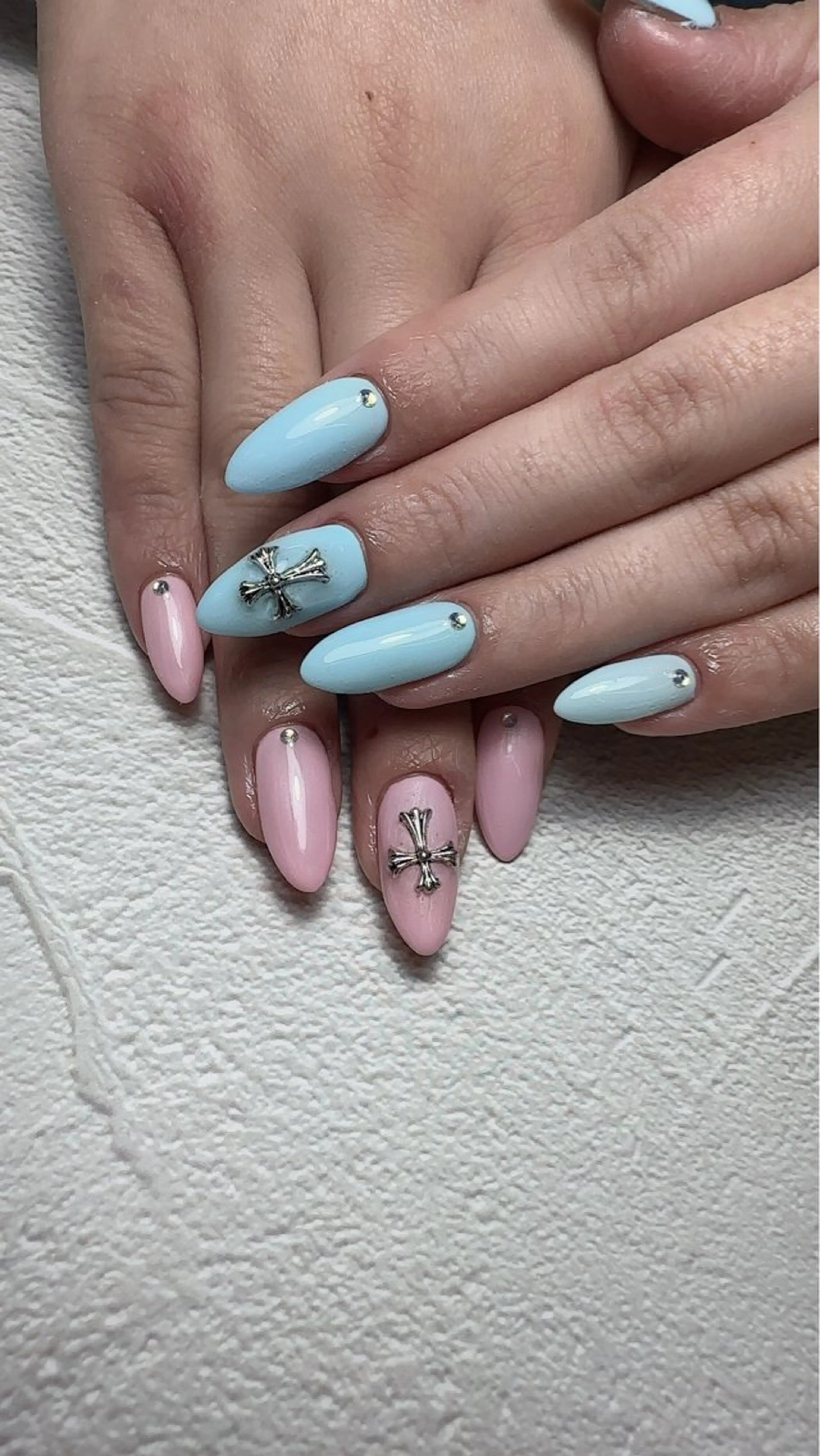ネイル アートネイル ハート マグネットネイル 持ち込み ニュアンスネイル ハンドネイル Nailsalon Mimiy..♡のネイルデザイン