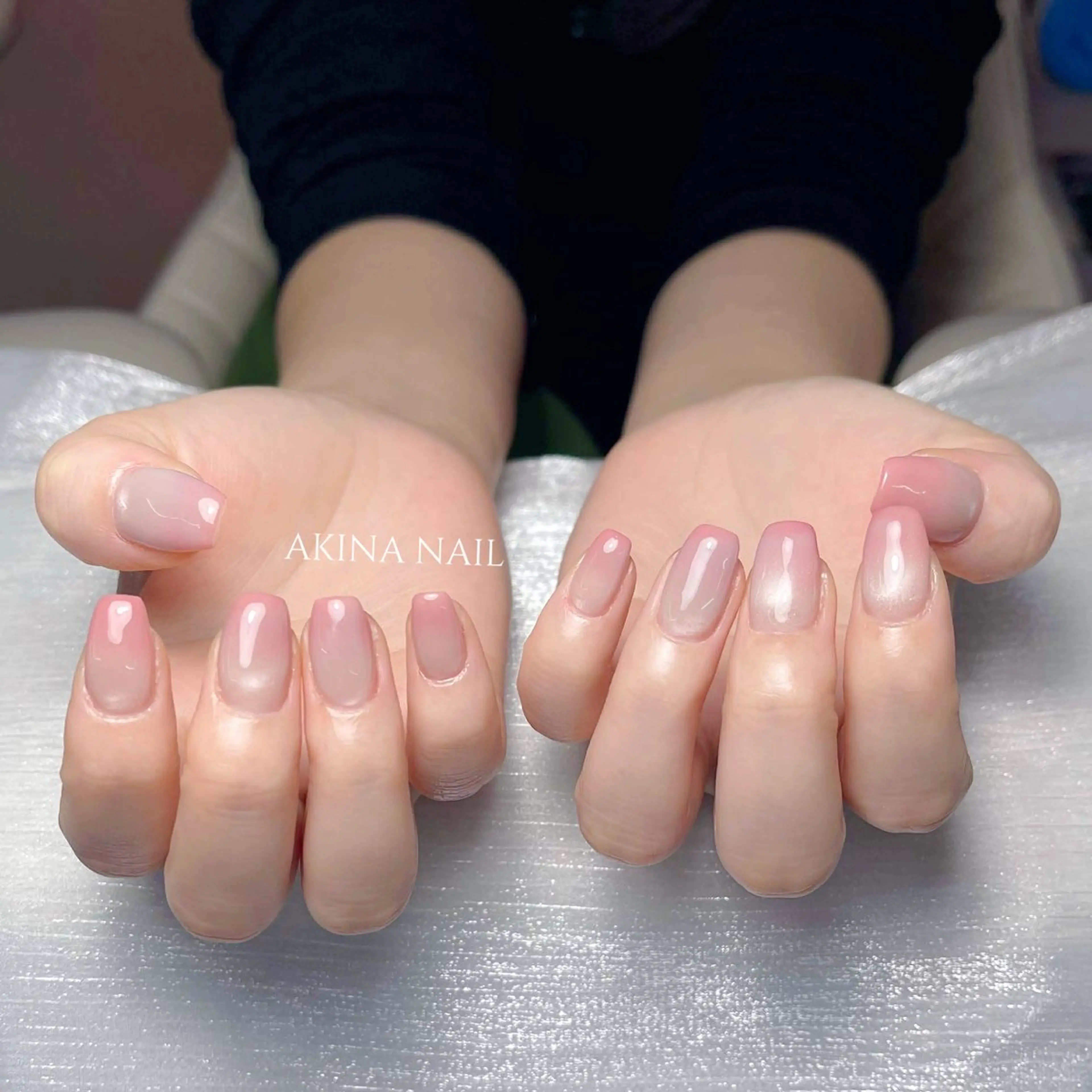 ネイル チークネイル ハンドネイル ハンドケア Akina Nailのネイルデザイン