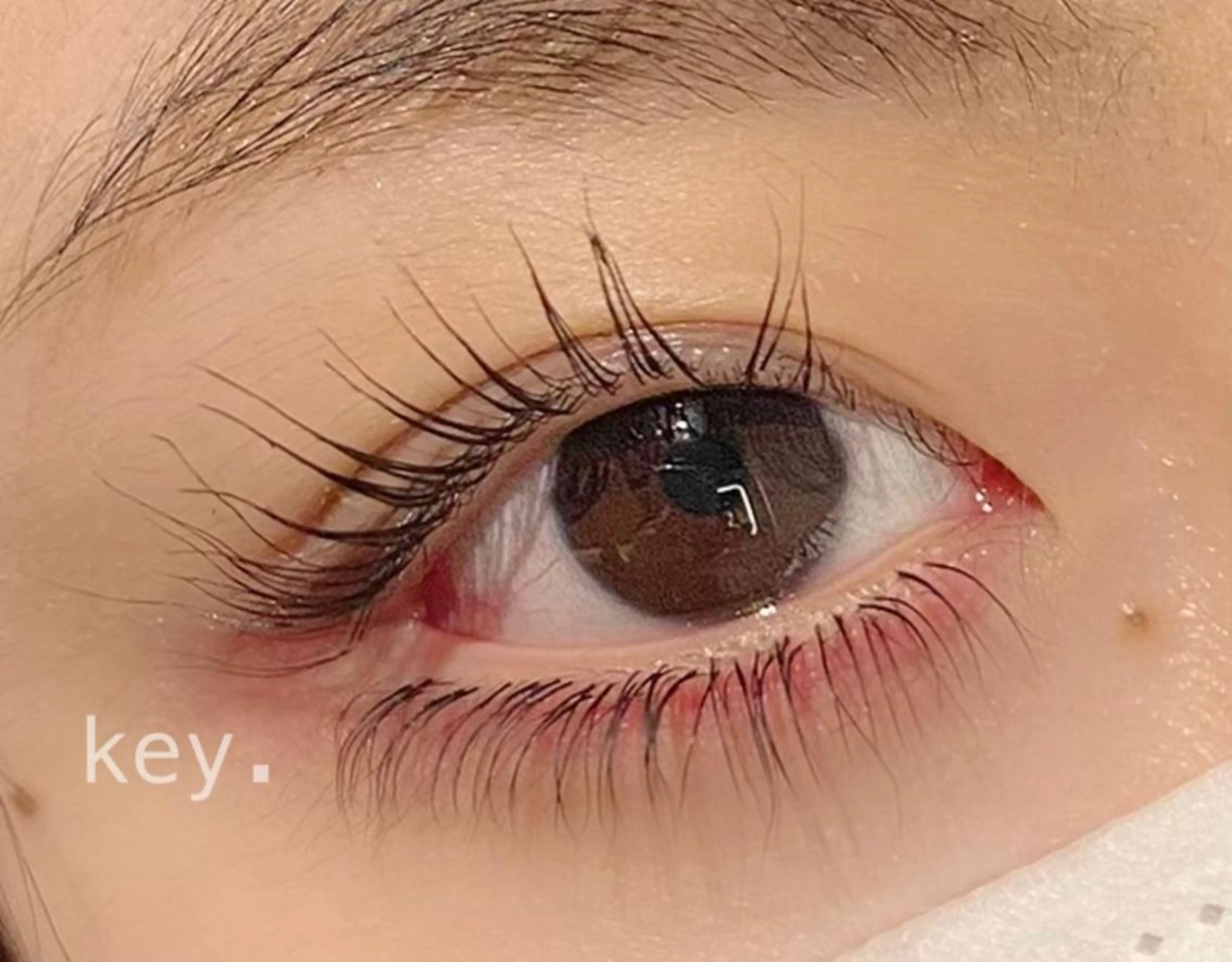 マツエク・マツパ 付け放題 Cカール 下まつげエクステ マツエク アイデザイナー Key（ケイ）の眉毛・アイブロウイメージ